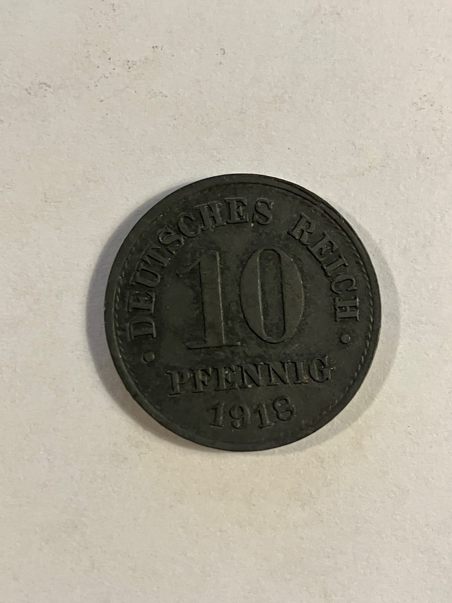 10 Pfennig Germany 1918