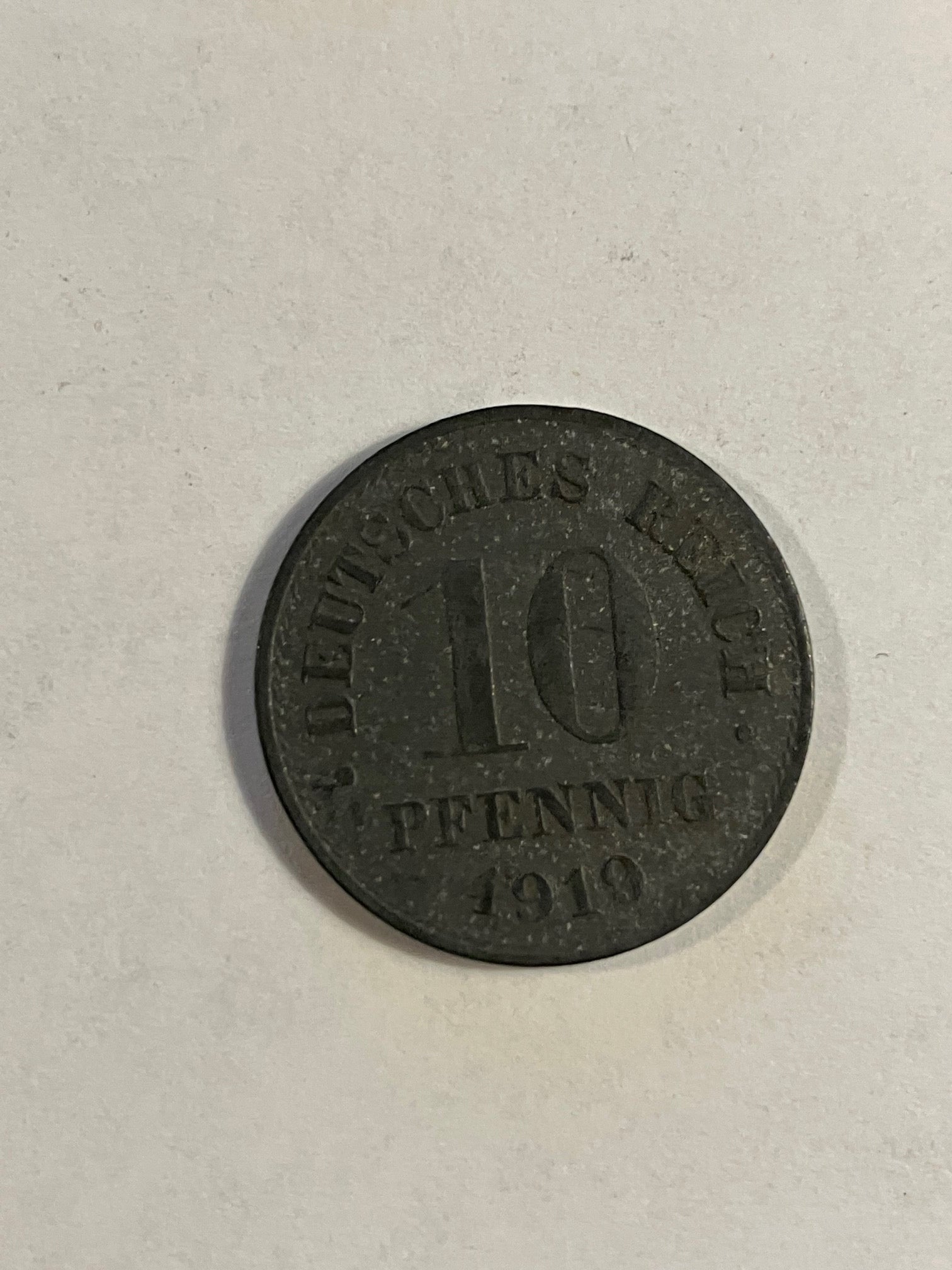 10 Pfennig Germany 1919