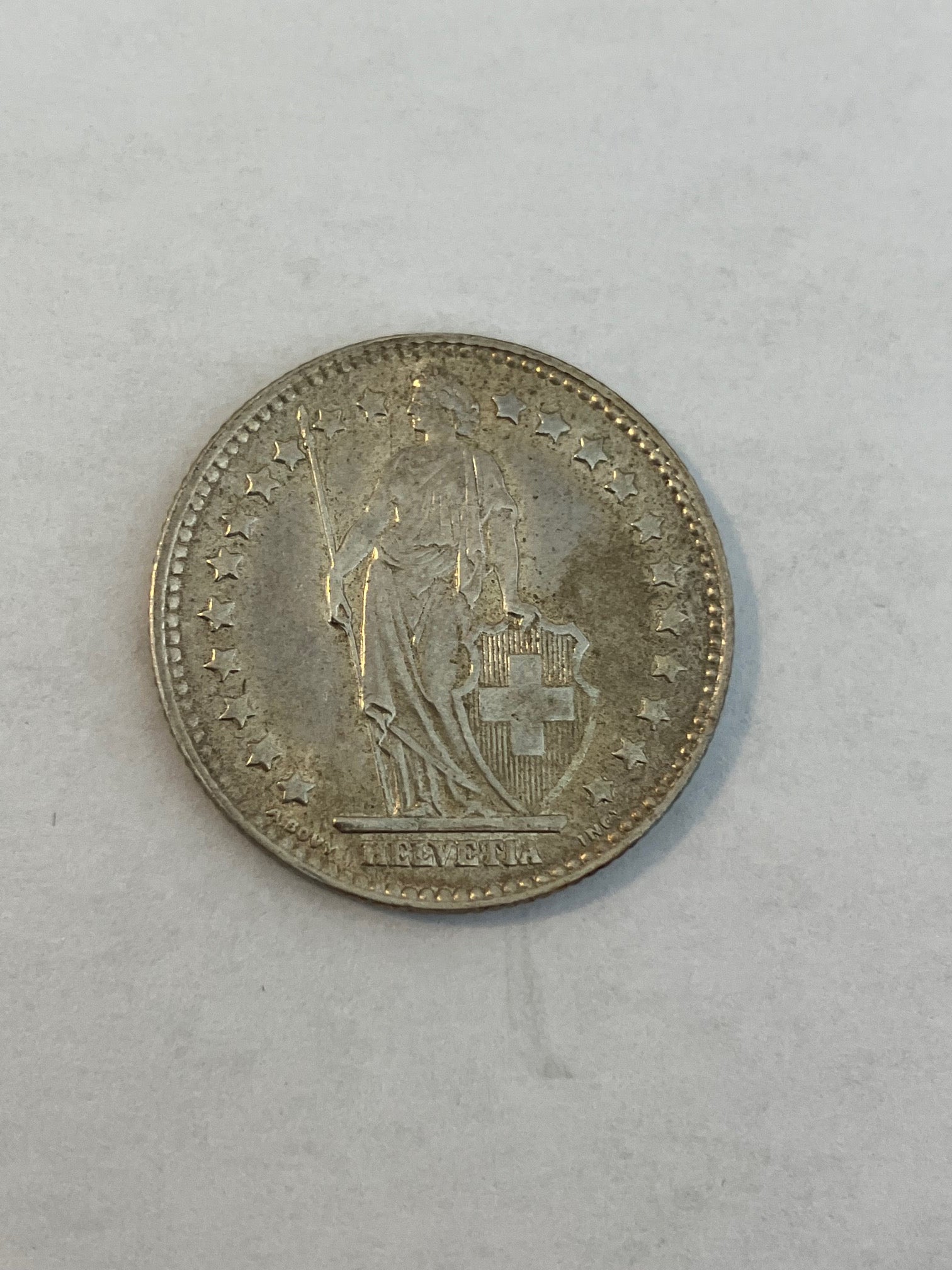 1 Franc Switzerland 1963