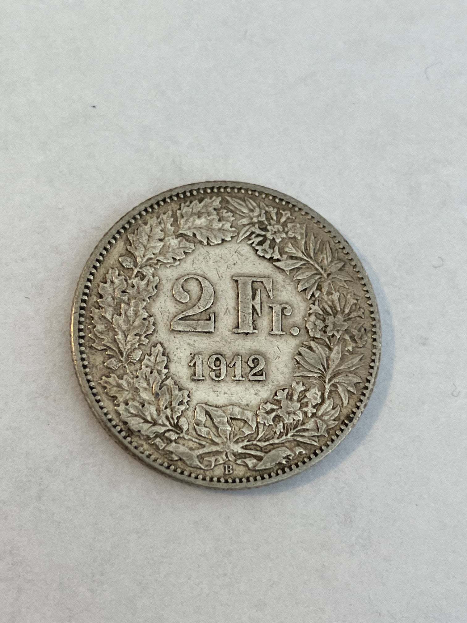 2 Francs Switzerland 1912