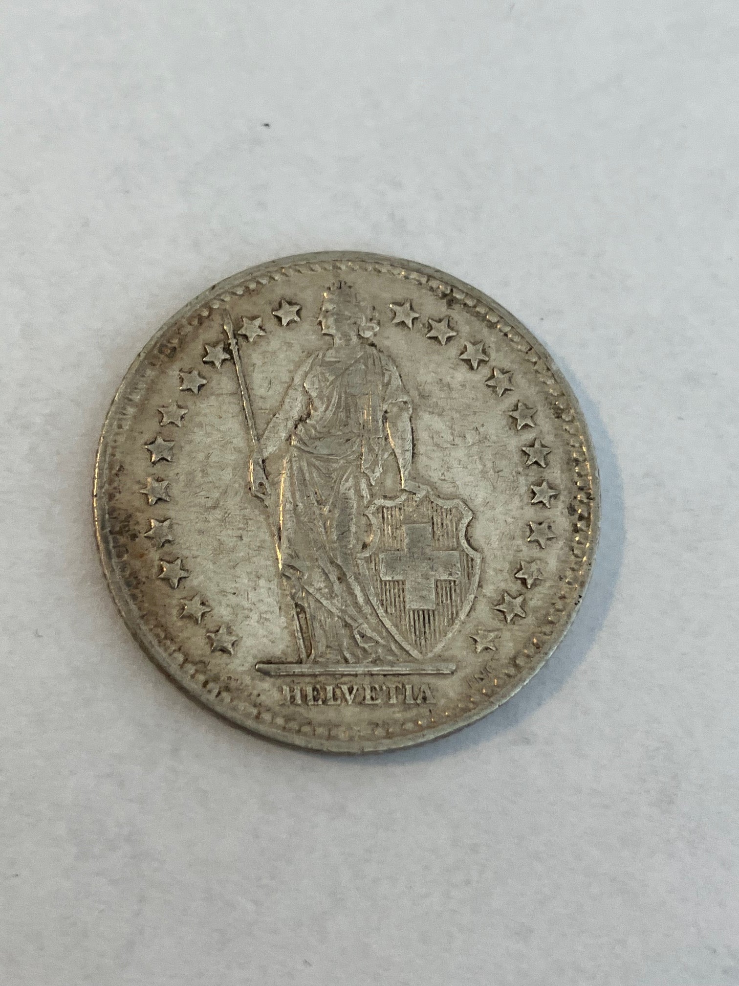 2 Francs Switzerland 1912