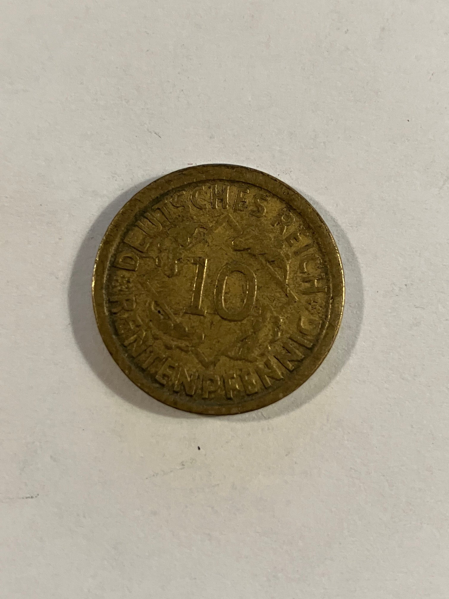 10 Pfennig Germany 1924