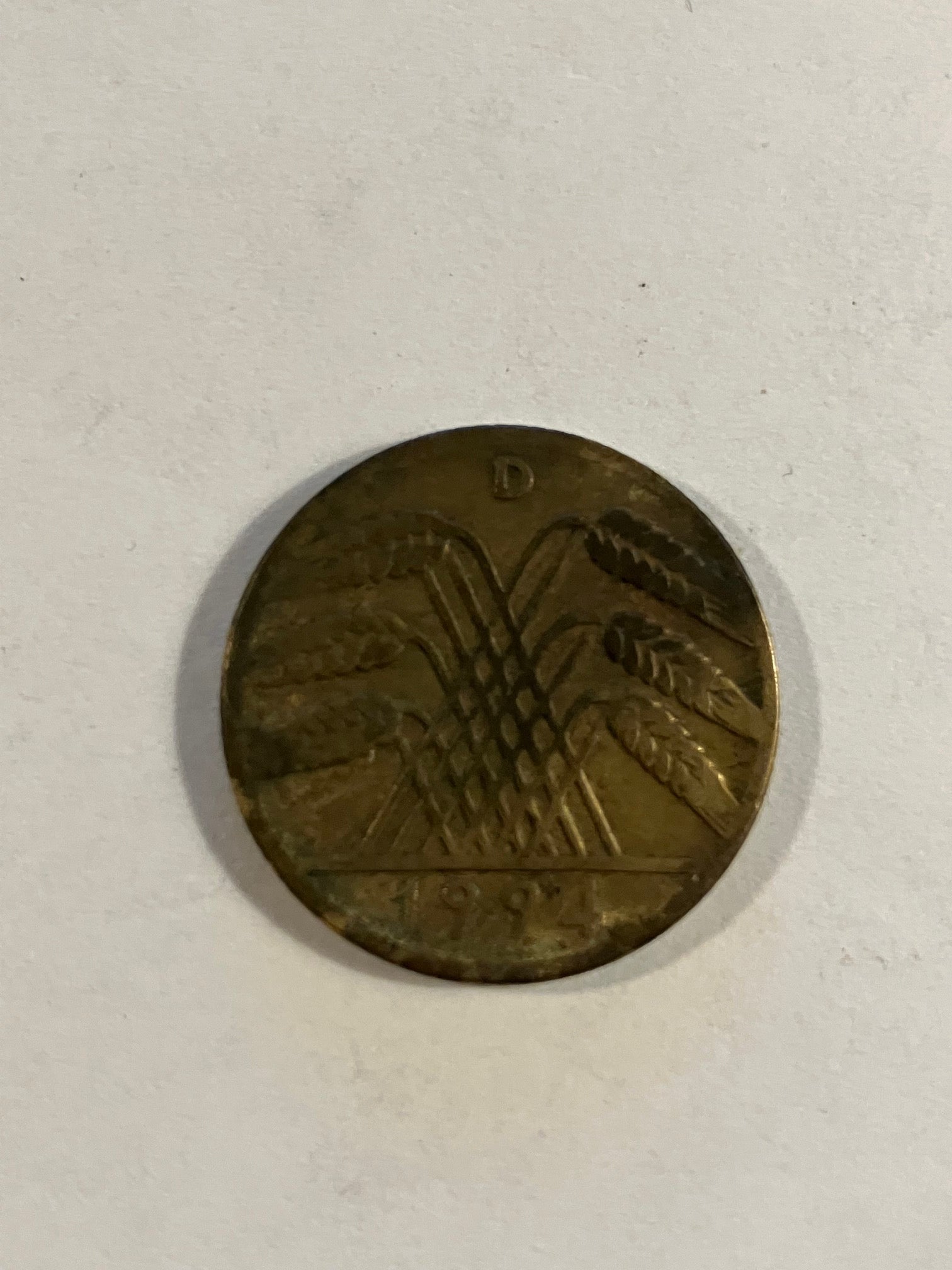 10 Pfennig Germany 1924D