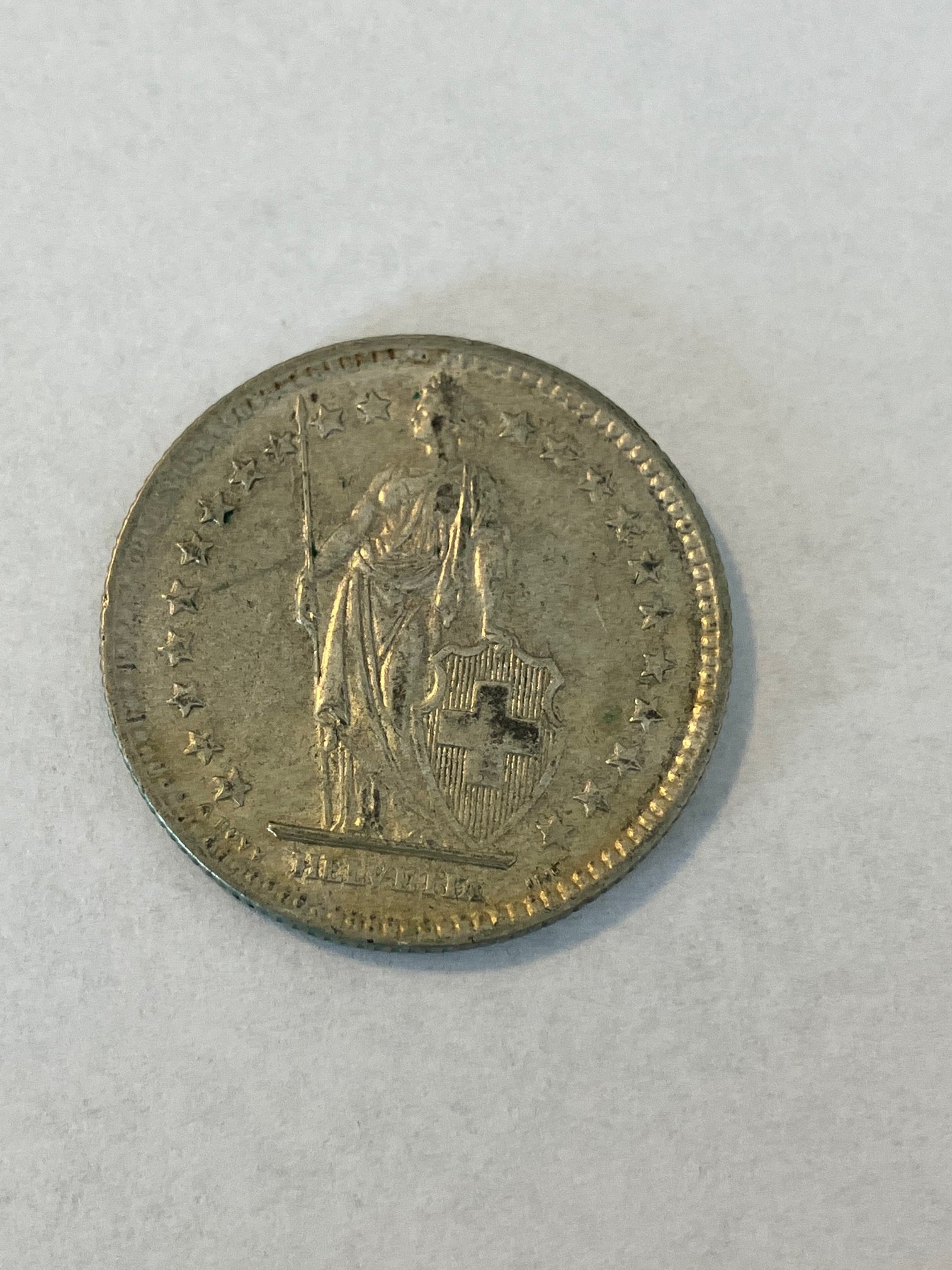 2 Francs Switzerland 1961