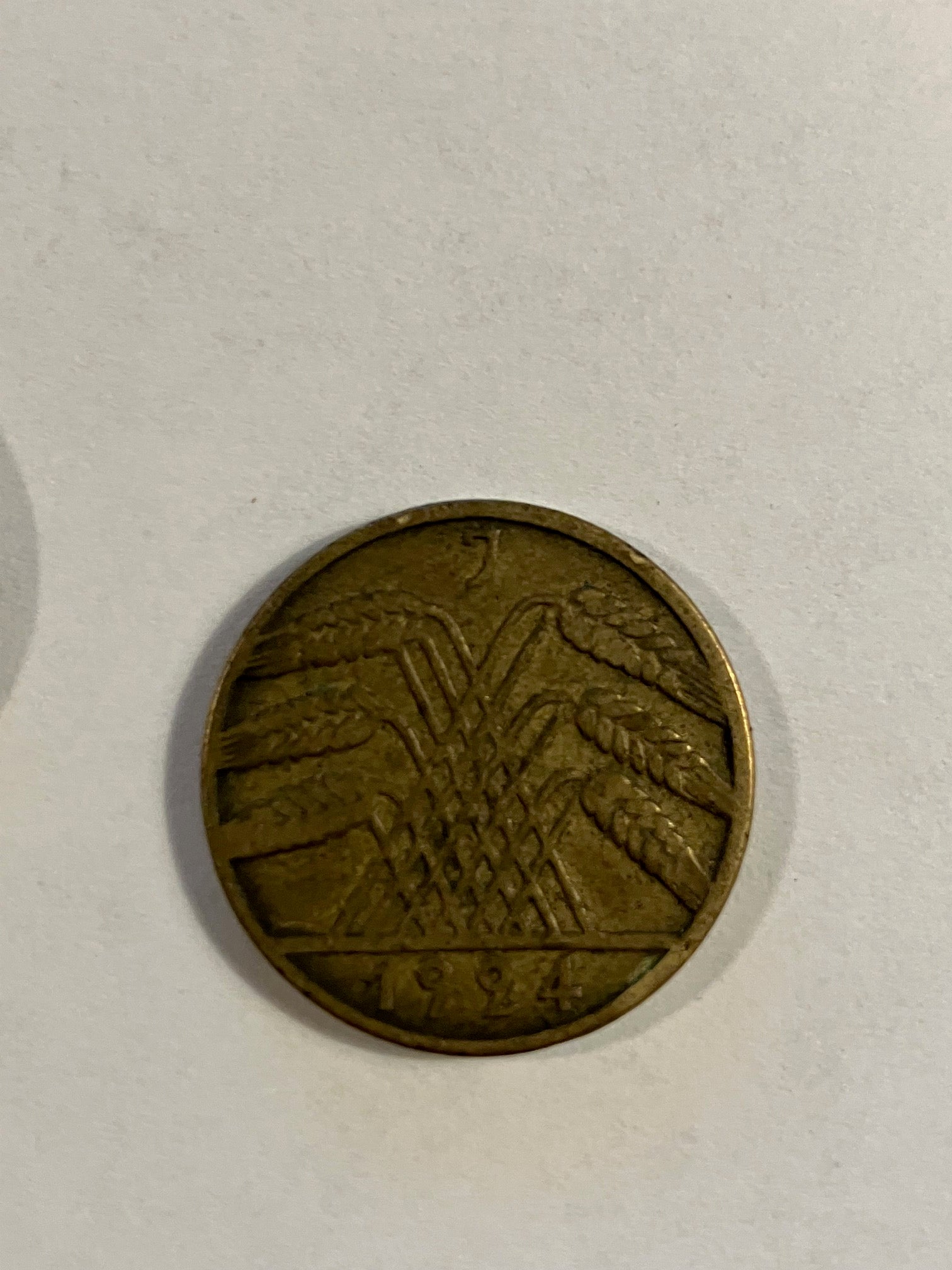 10 Pfennig Germany 1924J