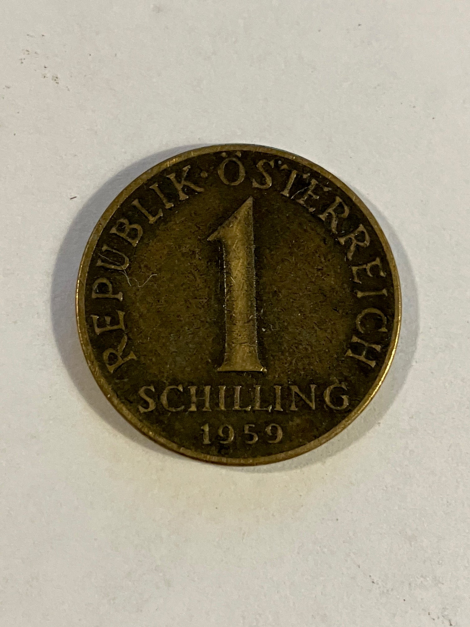 1 Schilling Østrig 1959