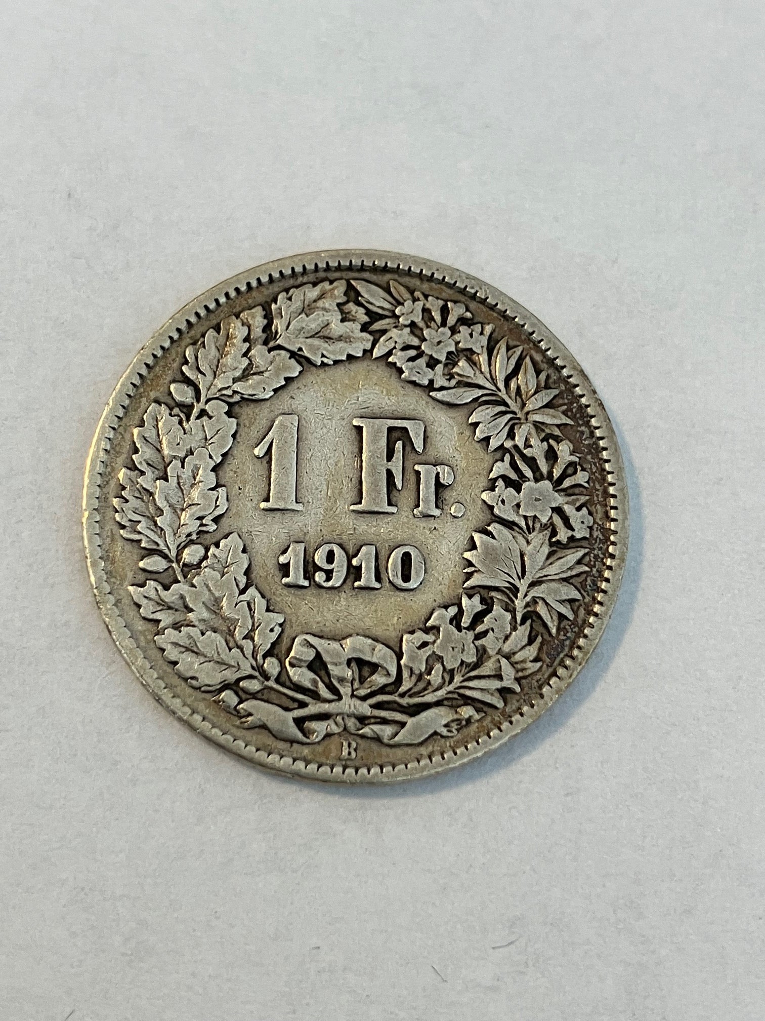 1 Franc Switzerland 1910