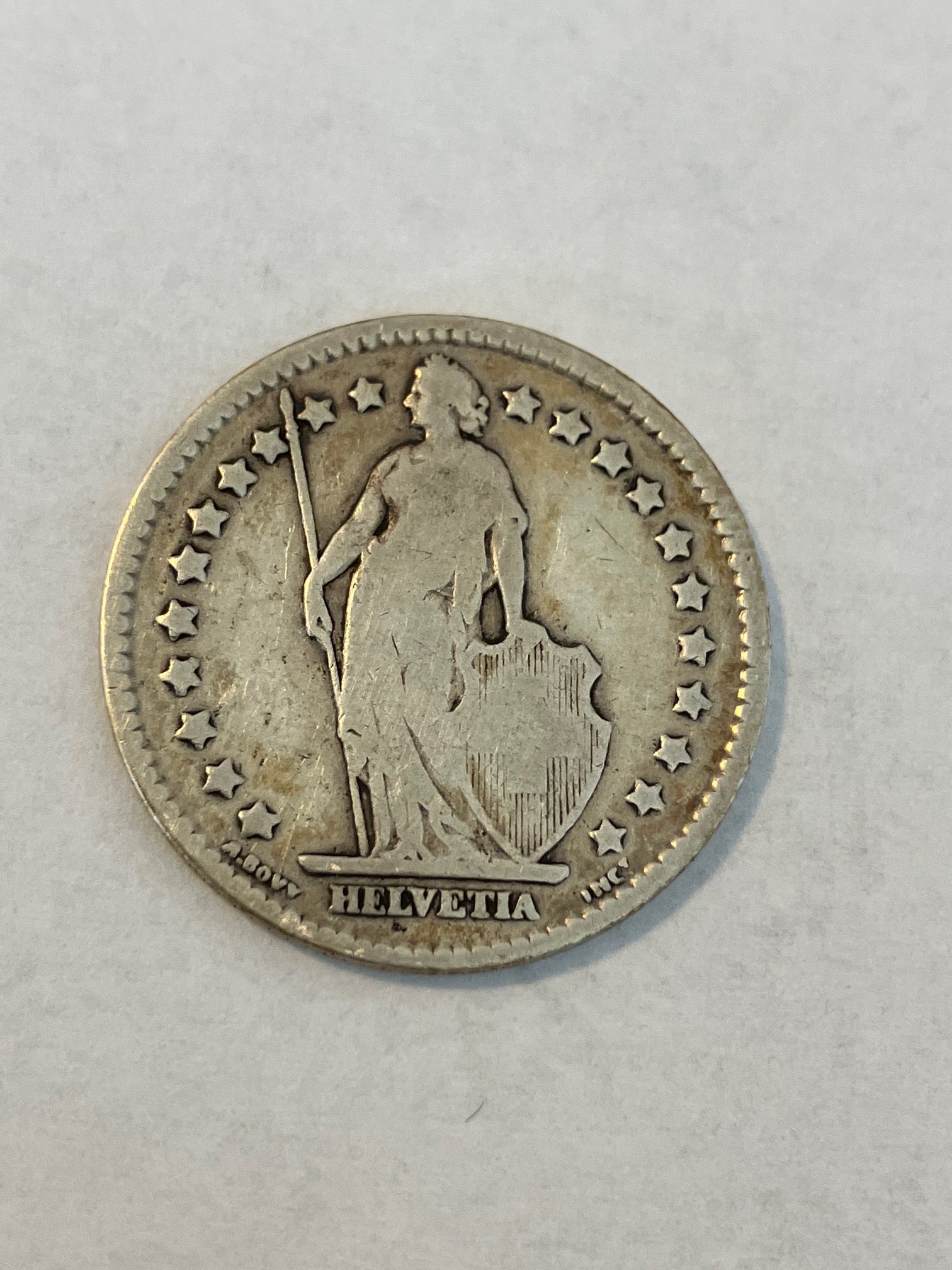1 Franc Switzerland 1910