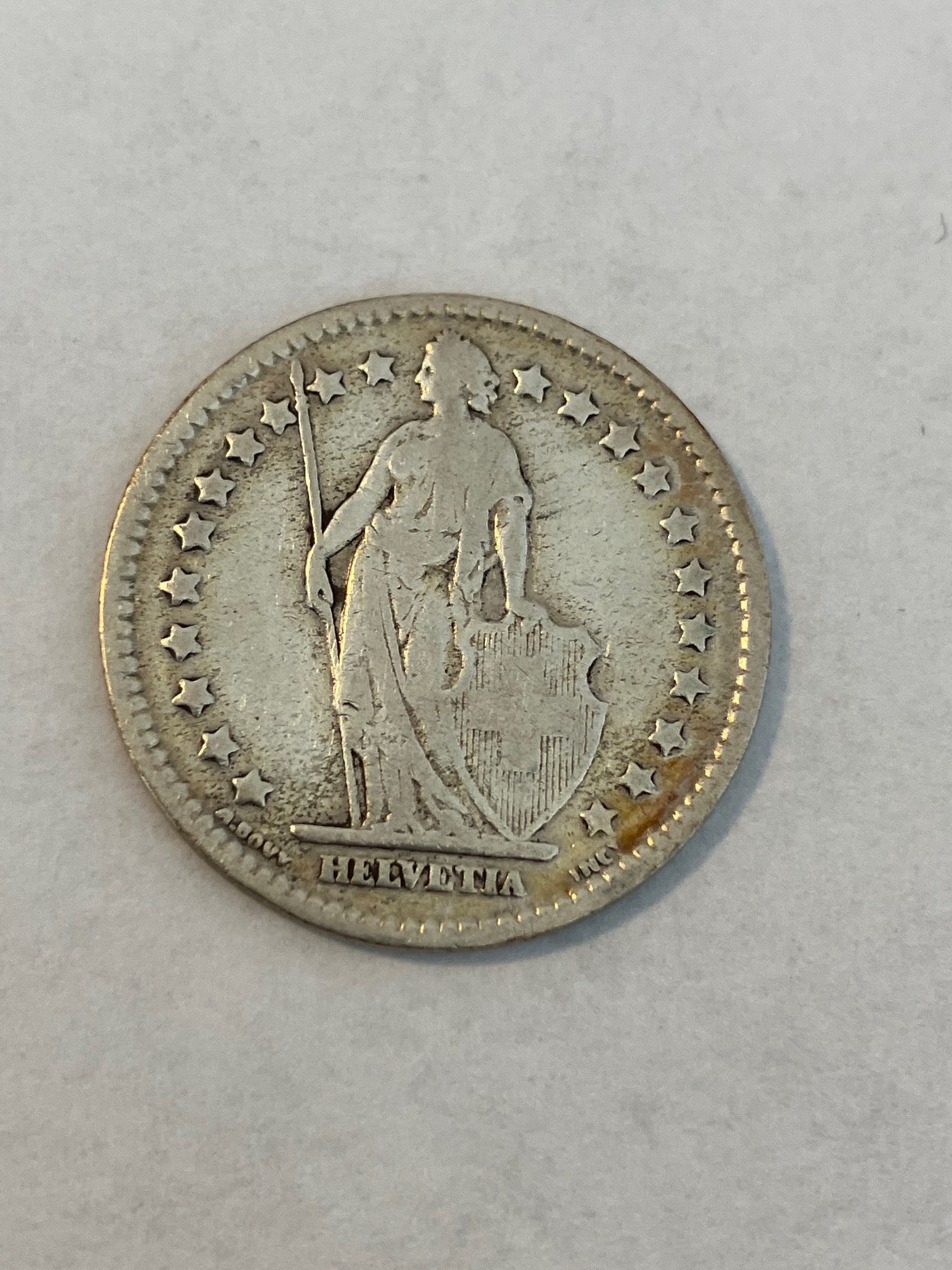 1 Franc Switzerland 1911