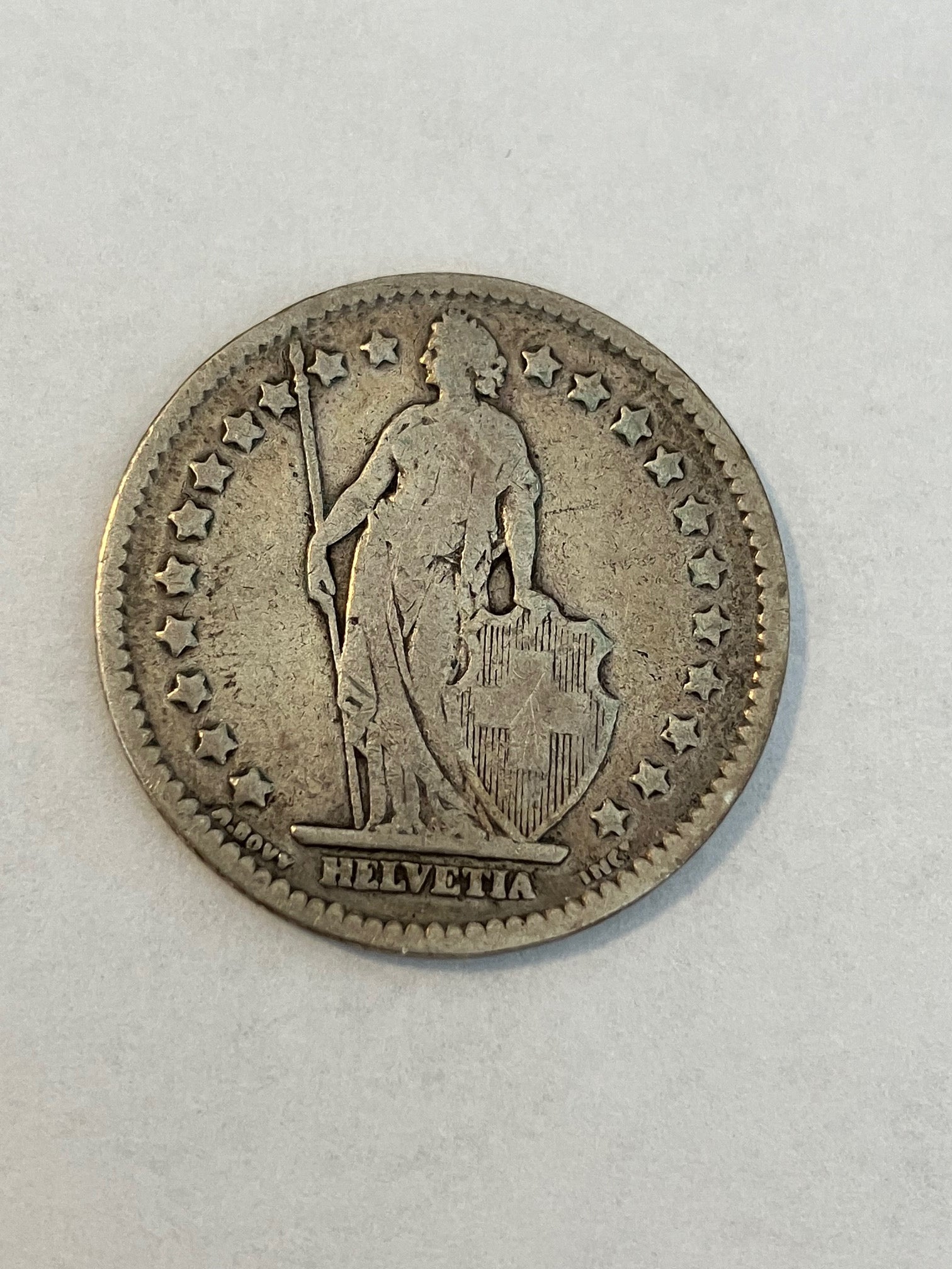 1 Franc Switzerland 1912