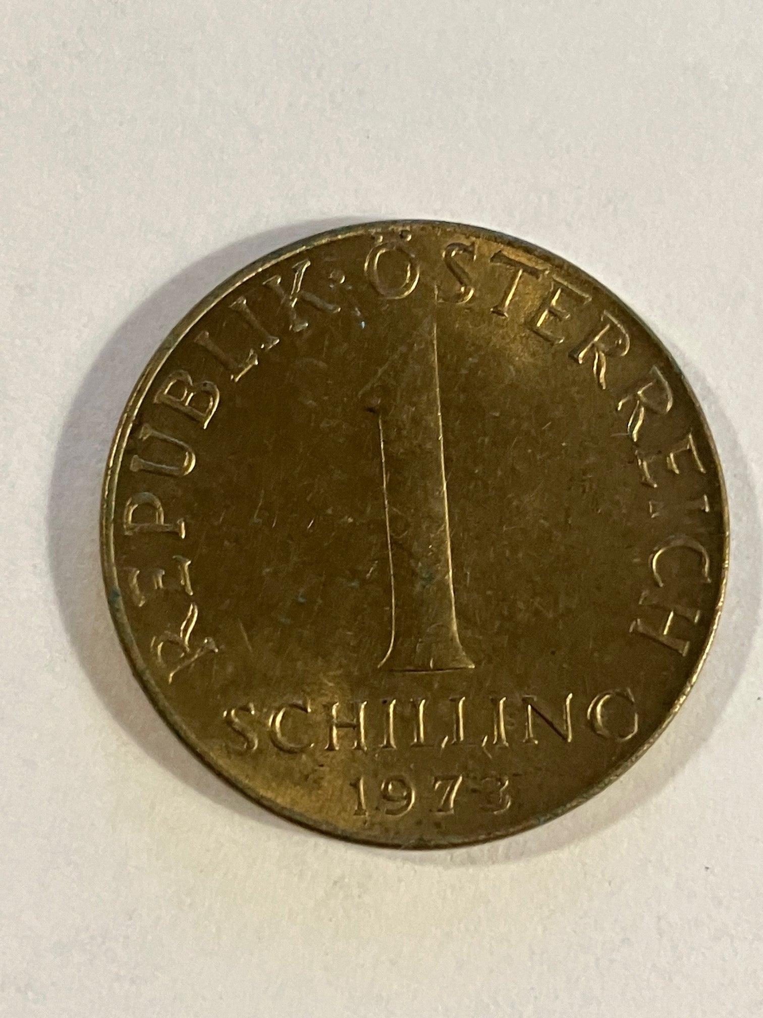 1 Schilling Østrig 1973