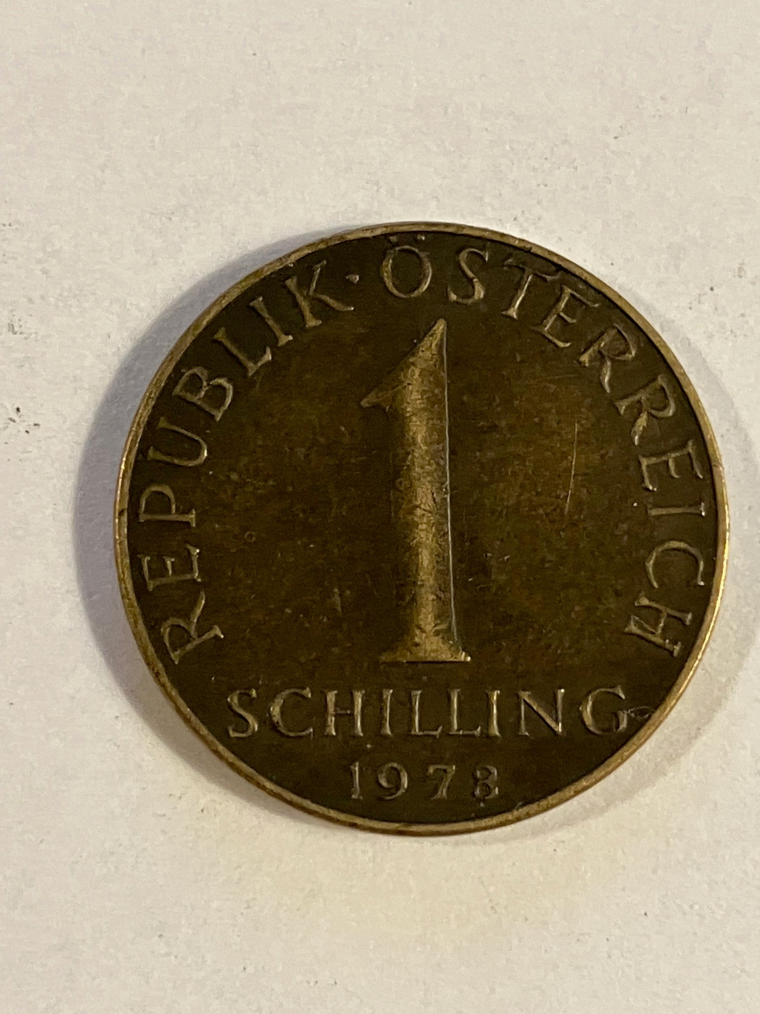 1 Schilling Østrig 1978