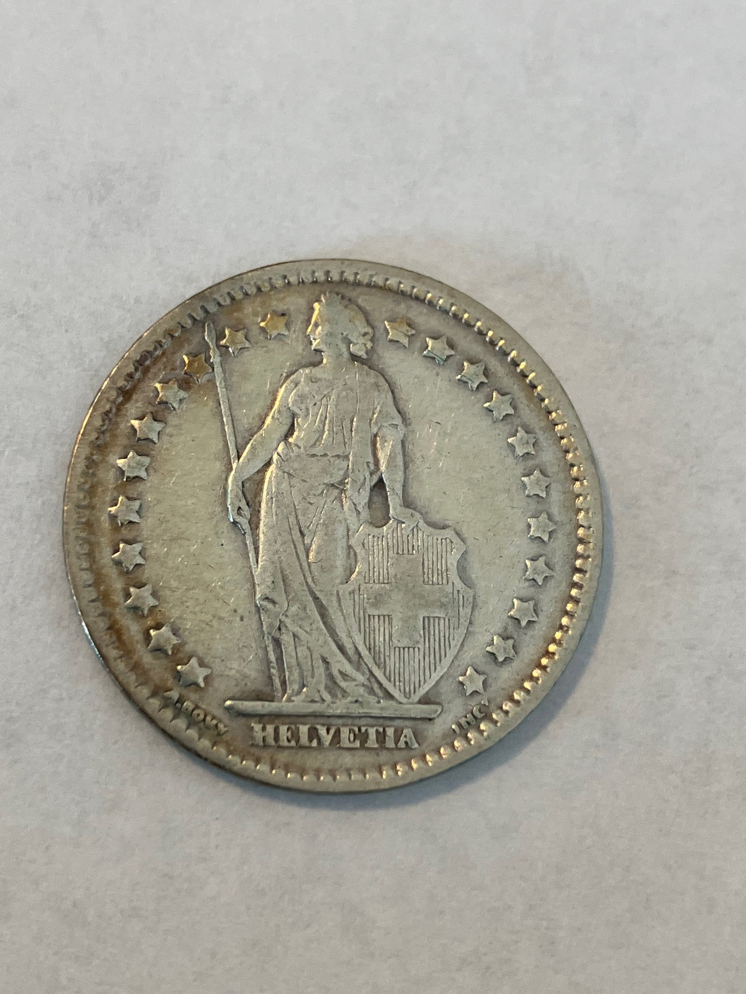 1 Franc Switzerland 1920