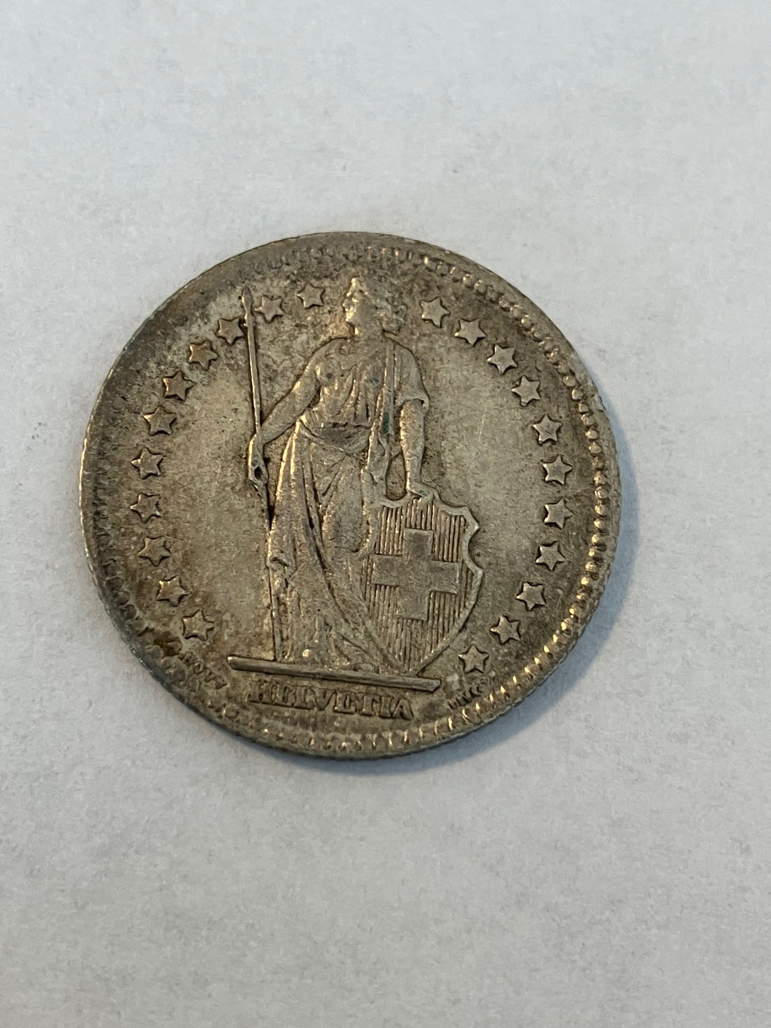 1 Franc Switzerland 1921