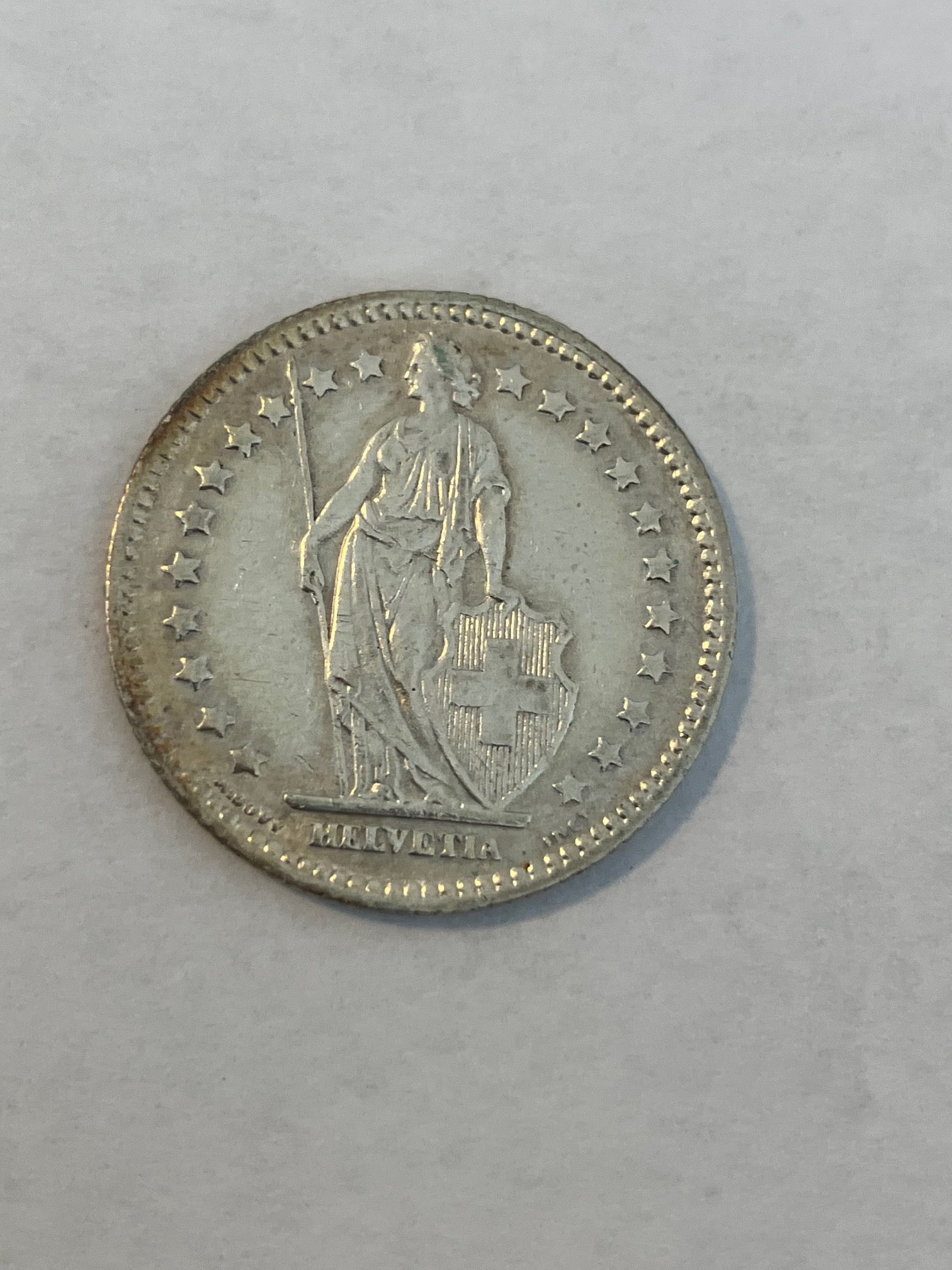 1 Franc Switzerland 1928
