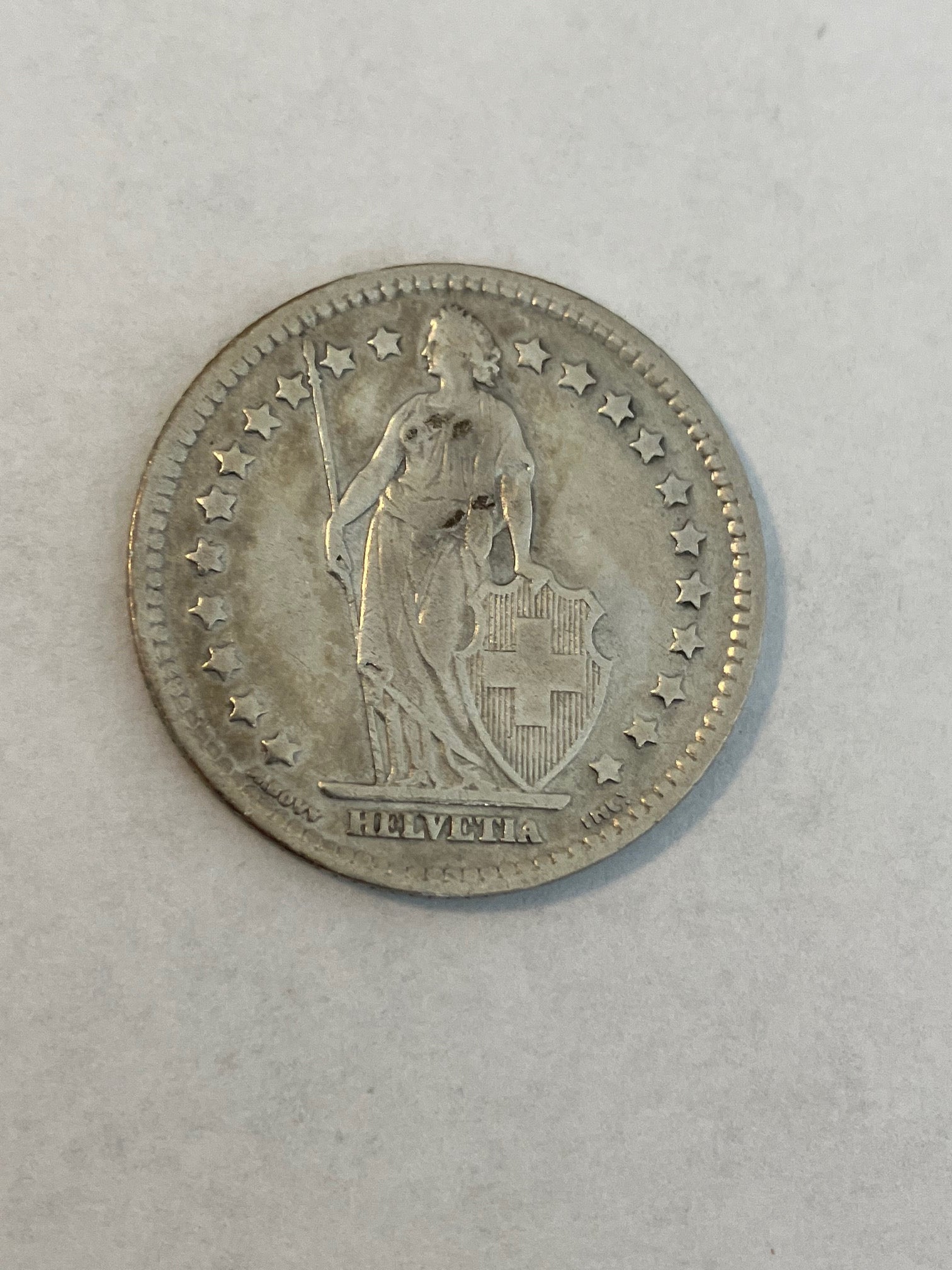 1 Franc Switzerland 1932