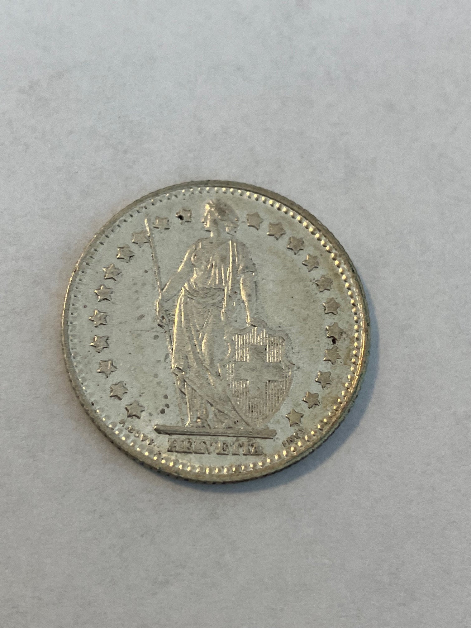 1 Franc Switzerland 1934
