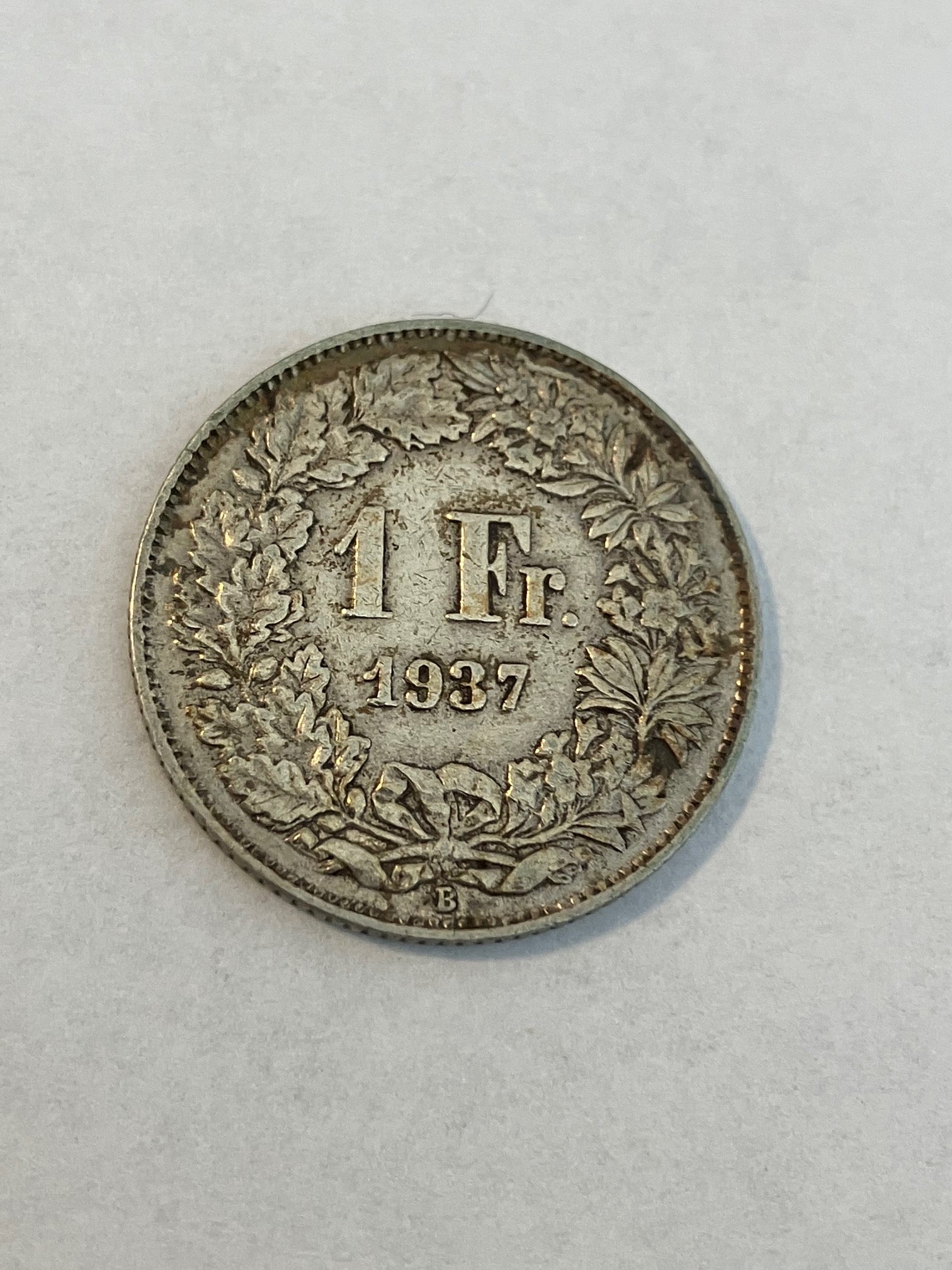 1 Franc Switzerland 1937
