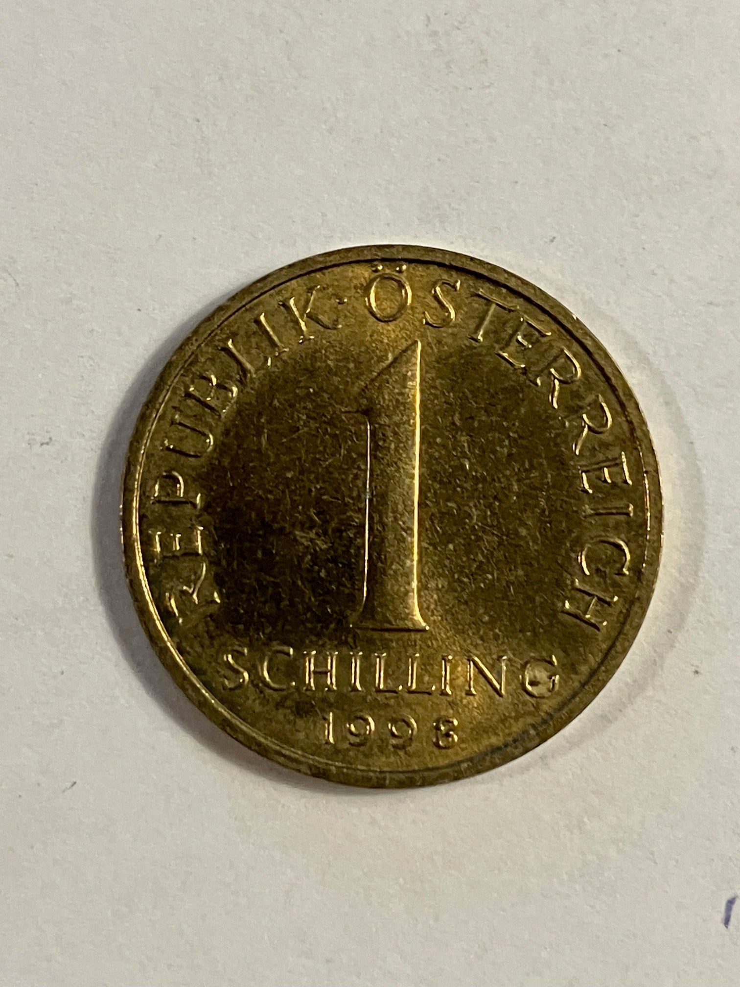 1 Schilling Østrig 1998