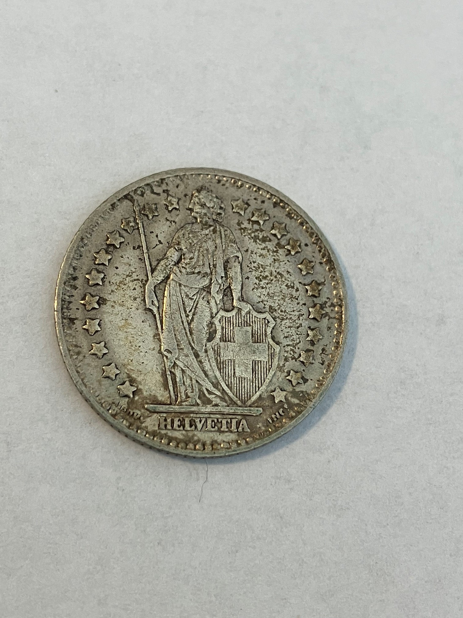 1 Franc Switzerland 1937