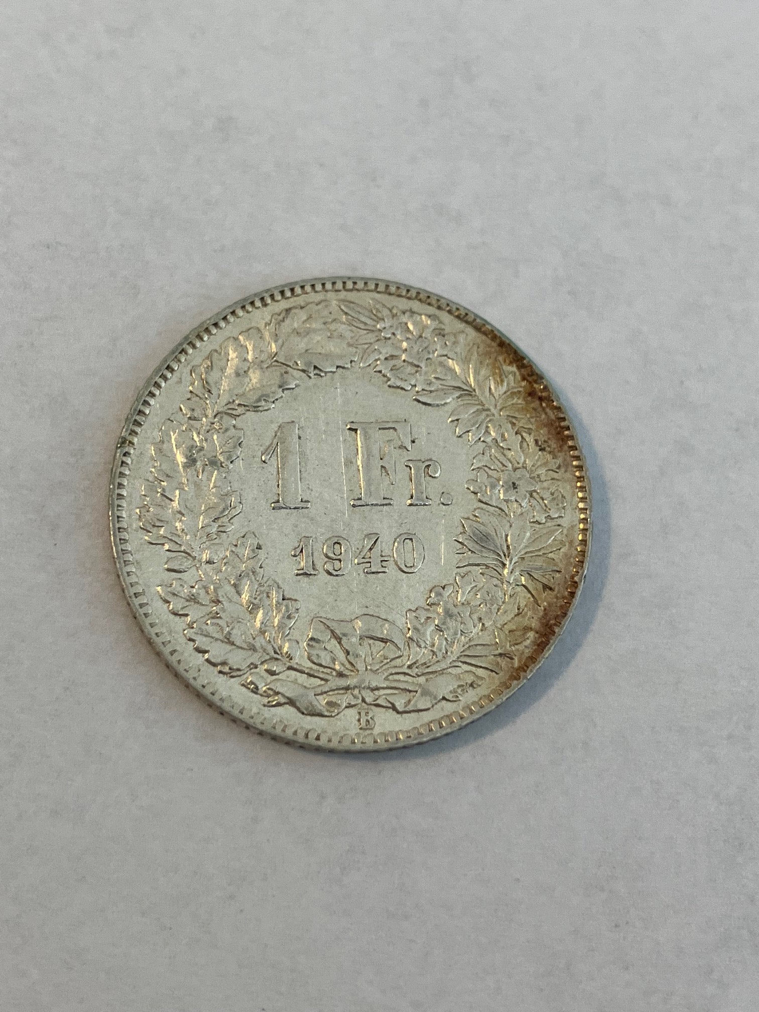 1 Franc Switzerland 1940