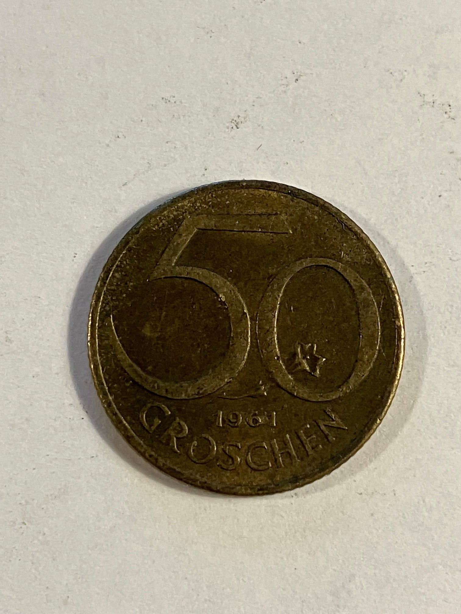 50 Groschen Østrig 1961