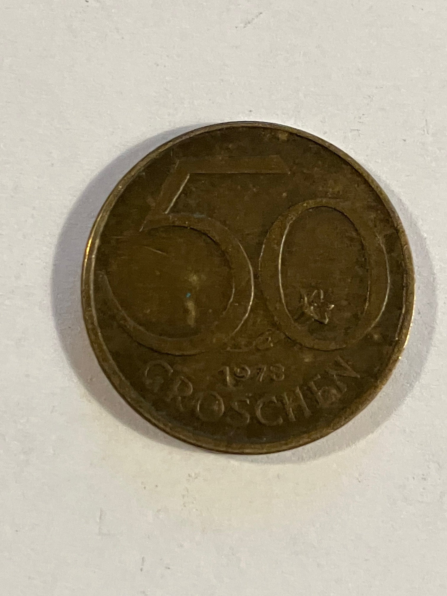 50 Groschen Østrig 1978