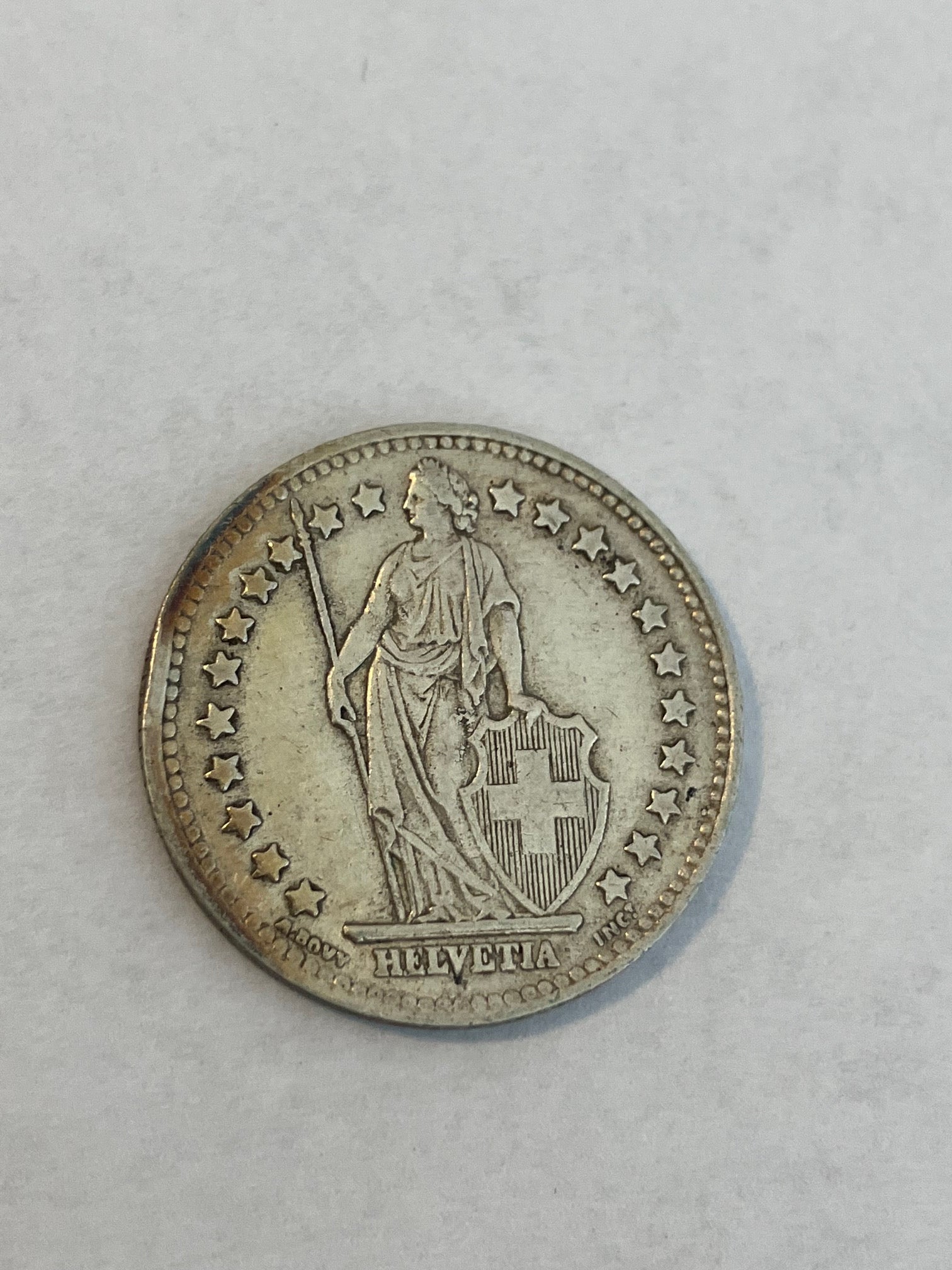 1 Franc Switzerland 1947