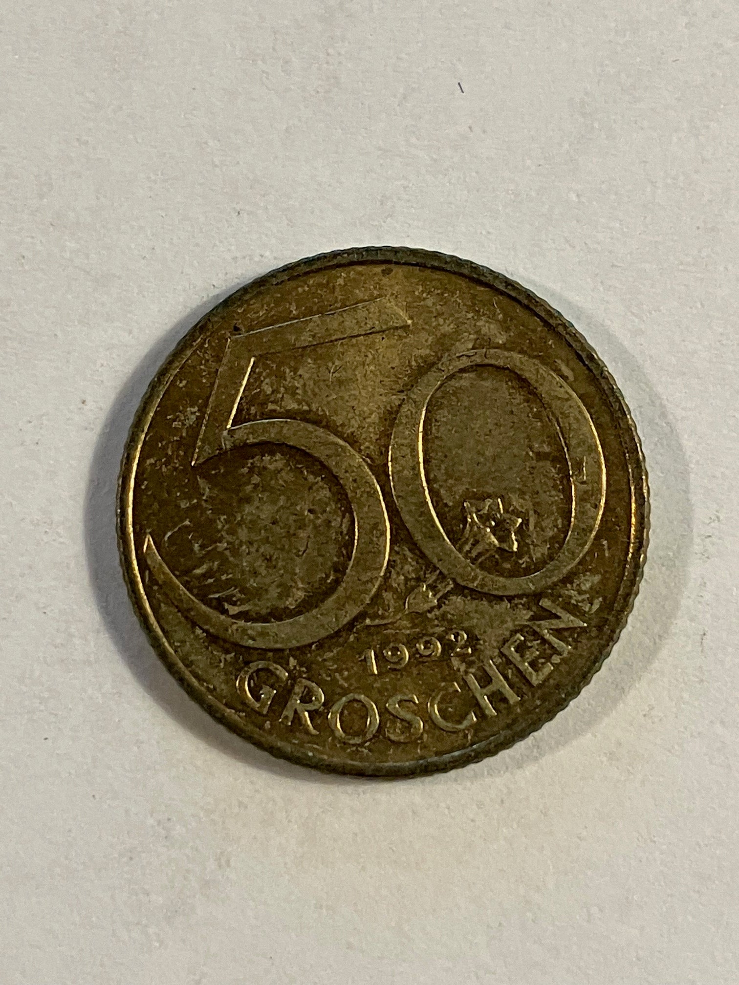 50 Groschen Østrig 1992