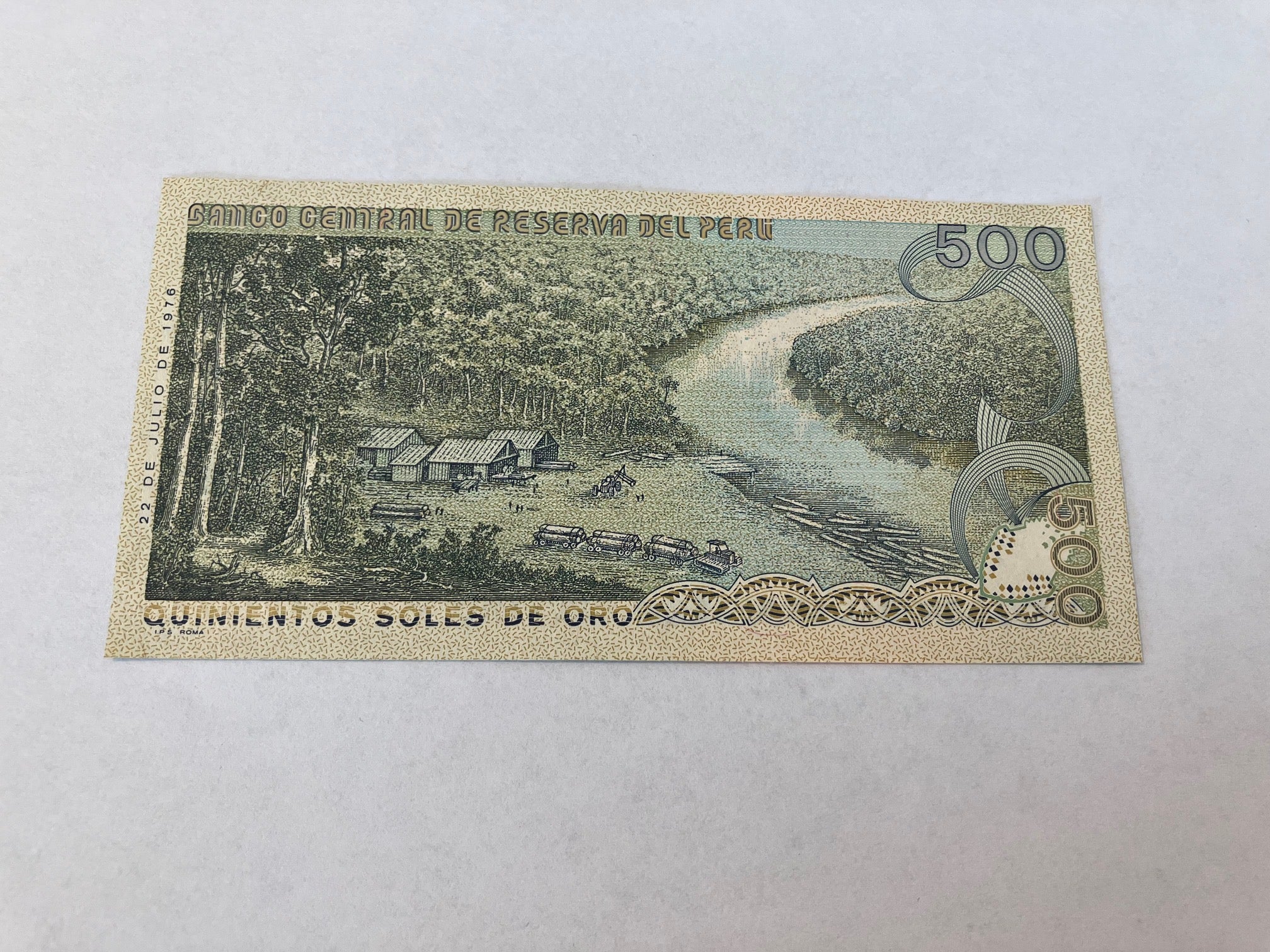 500 Soles De Oro Peru
