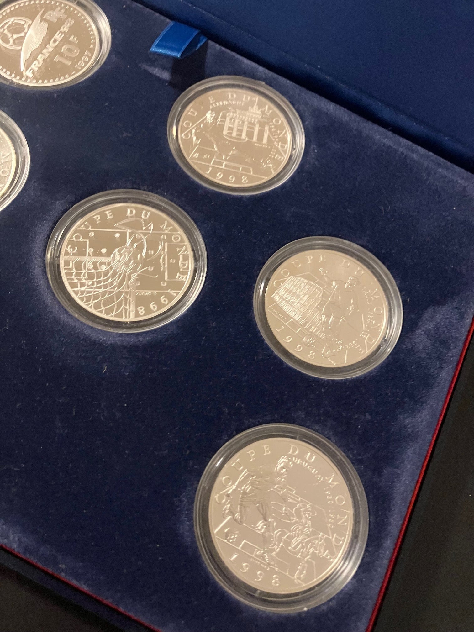 France Coin Set - Coupe du monde football 1998