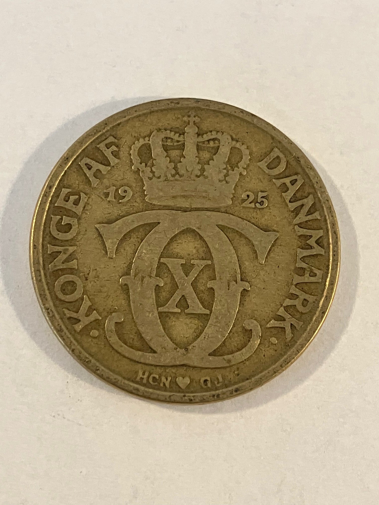 2 Kroner Danmark 1925