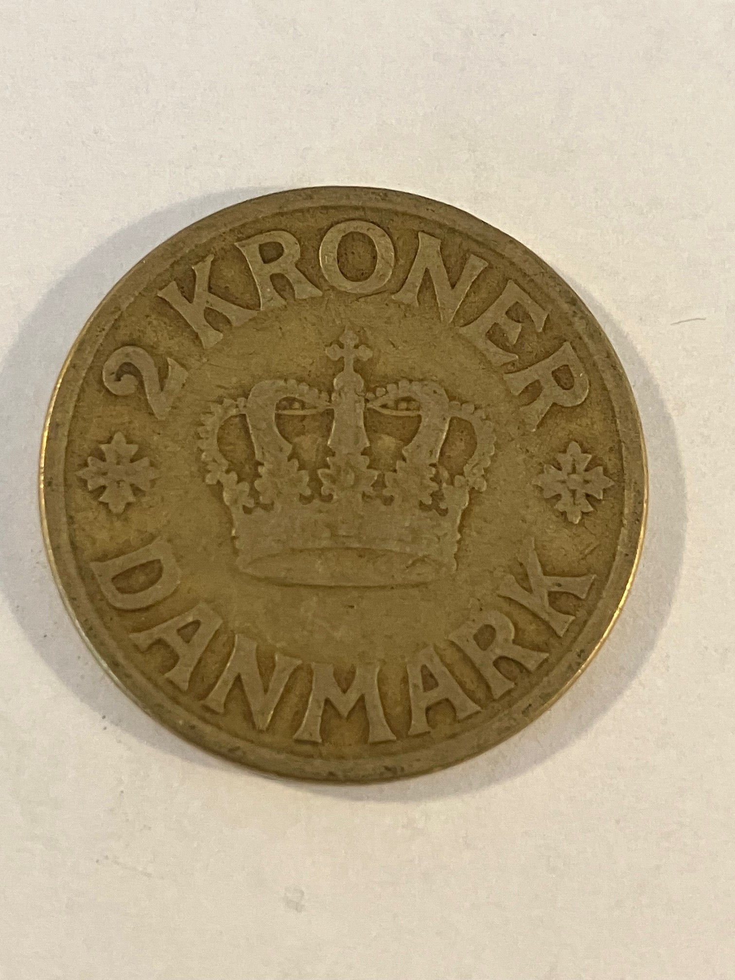 2 Kroner Danmark 1925