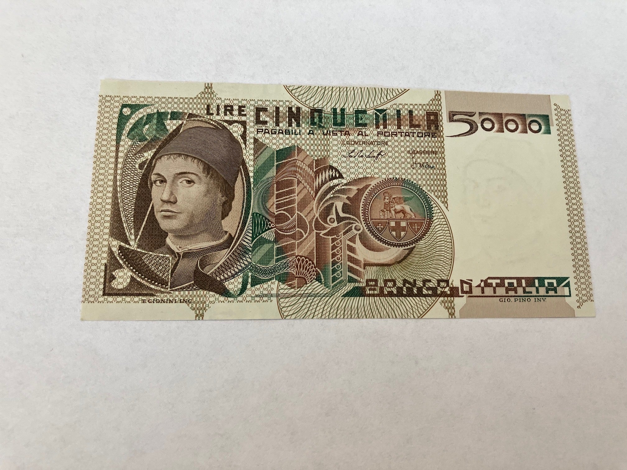 5000 Lire Italy