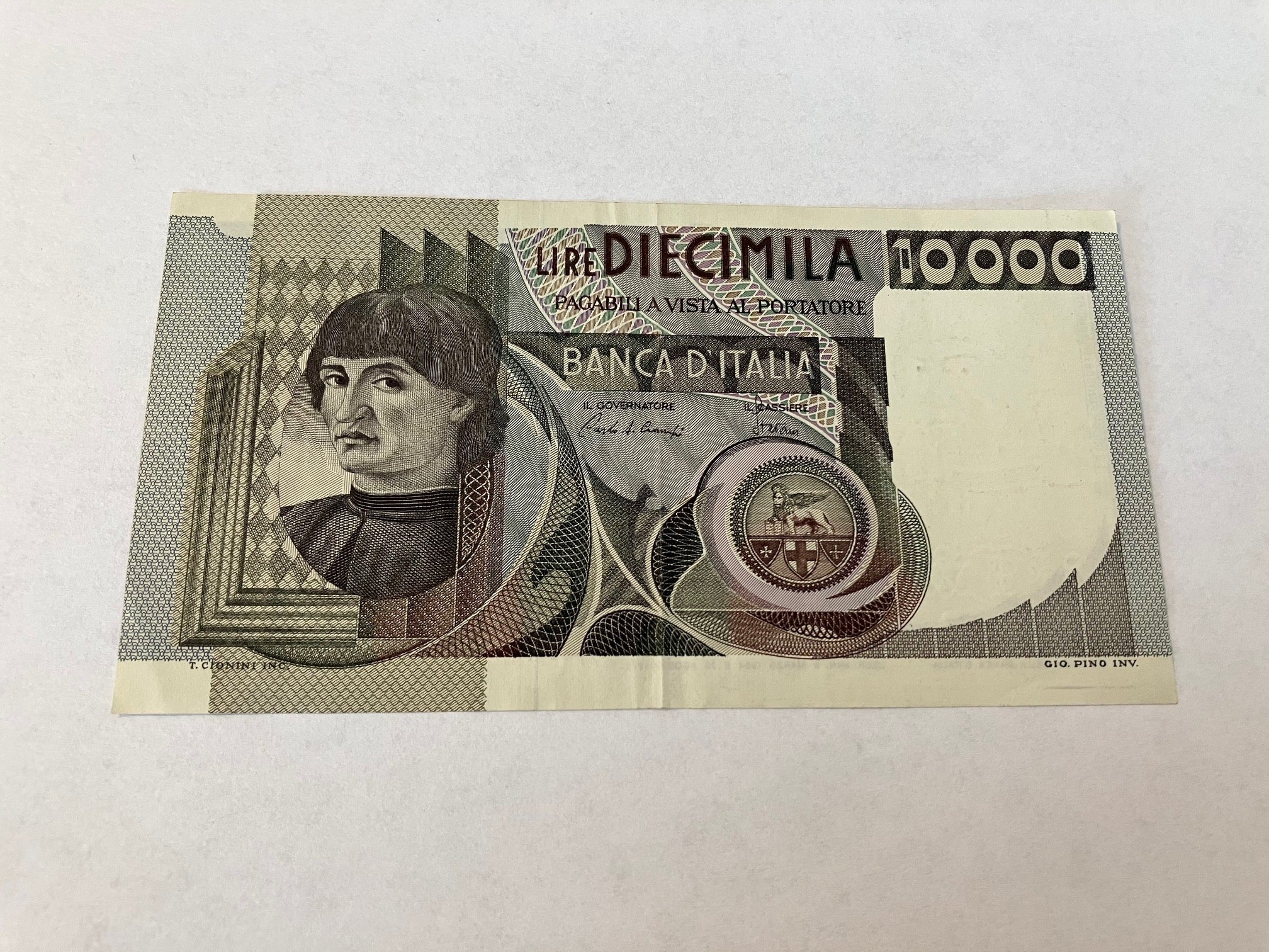 10000 Lire Italy