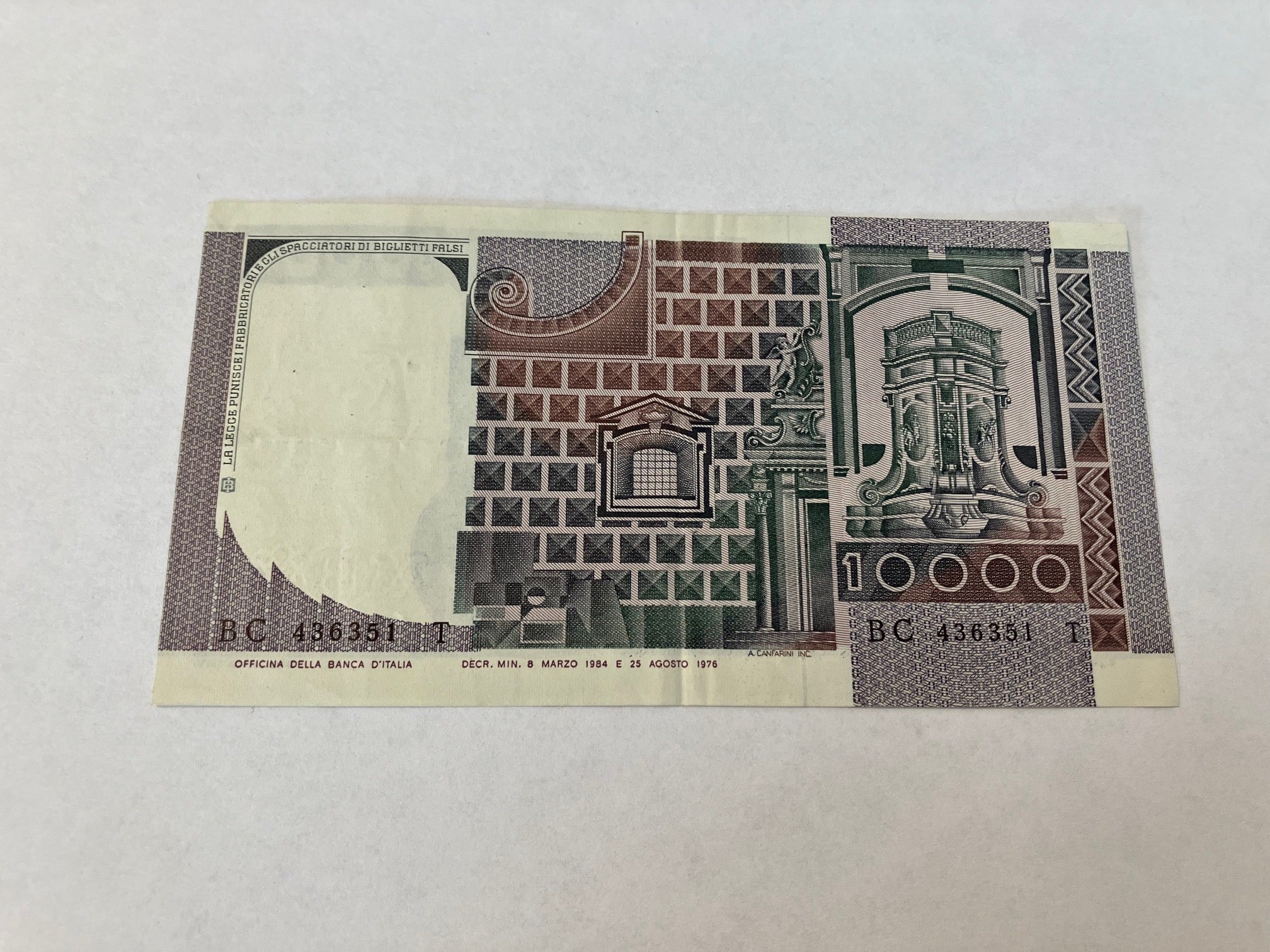 10000 Lire Italy