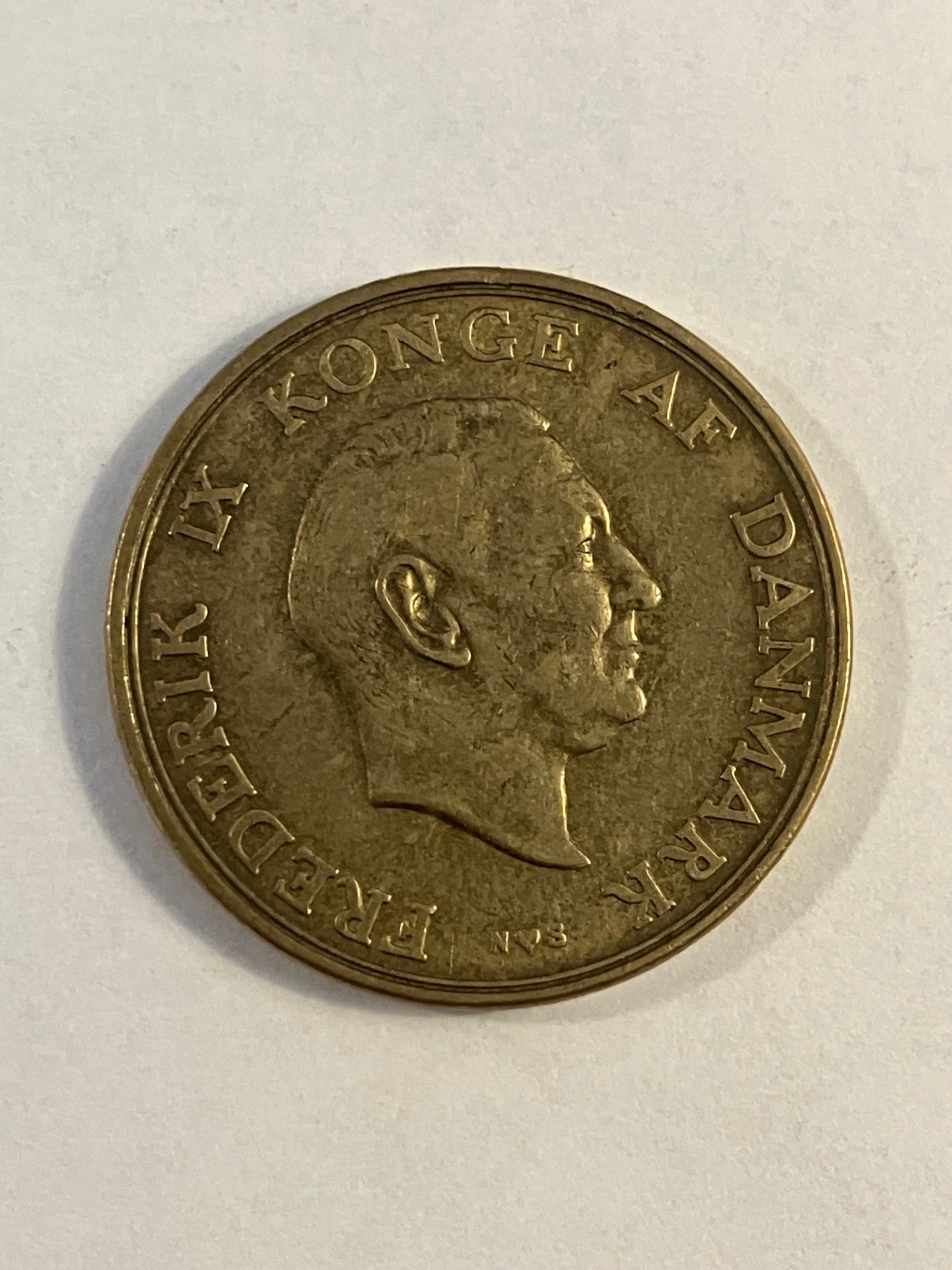 2 Kroner Danmark 1954