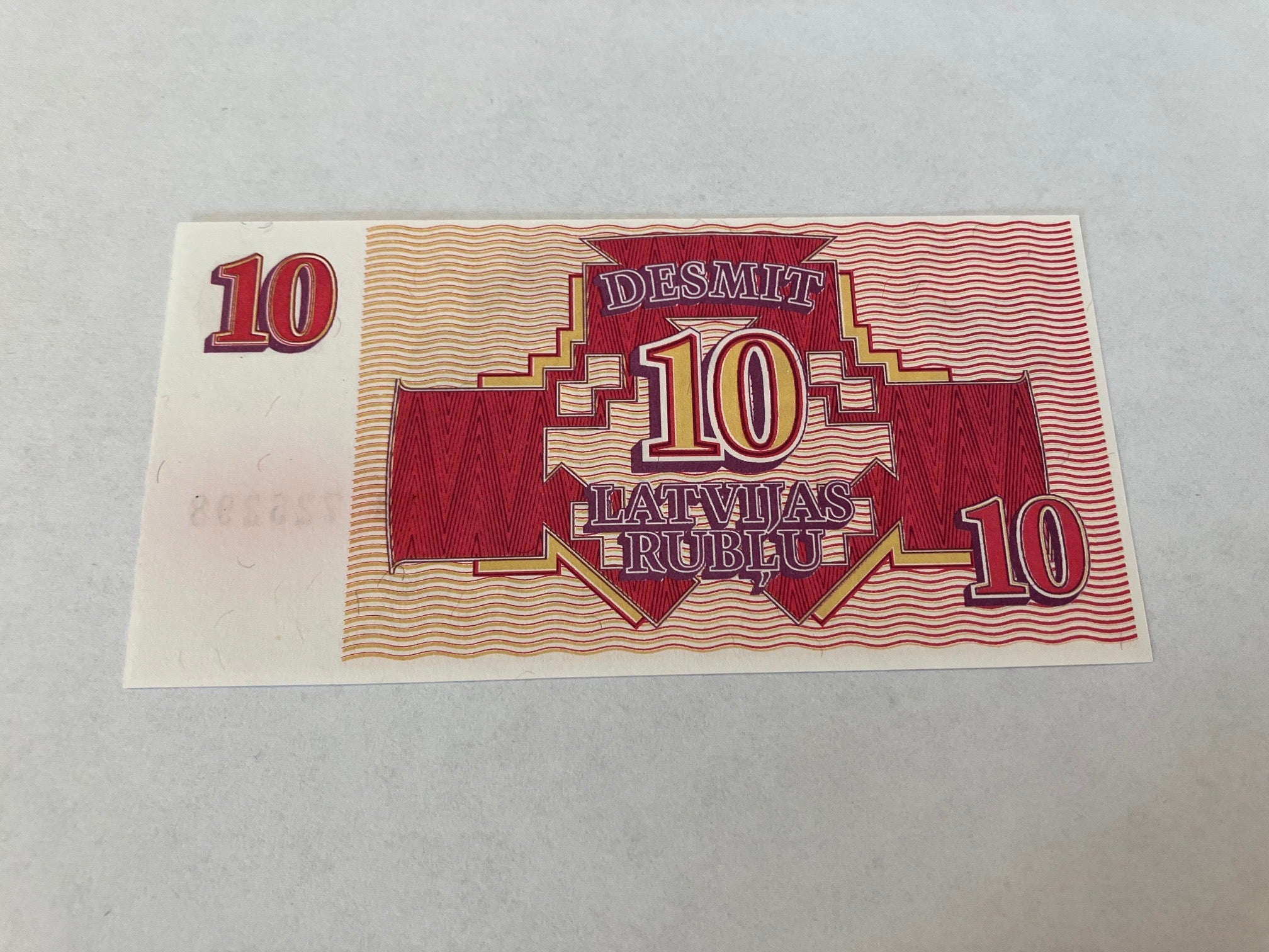 10 Rubli Latvia