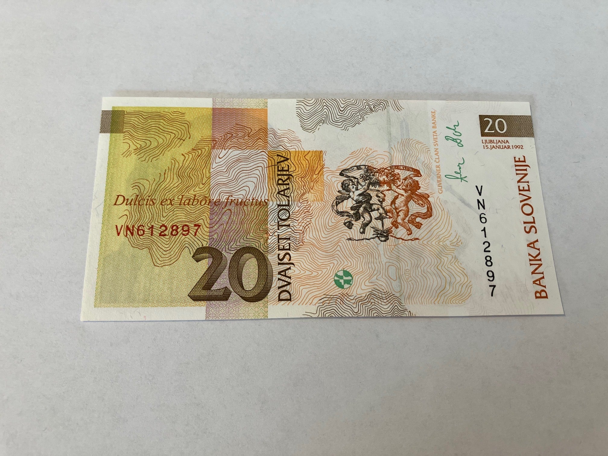 20 Tolarjev Slovenia