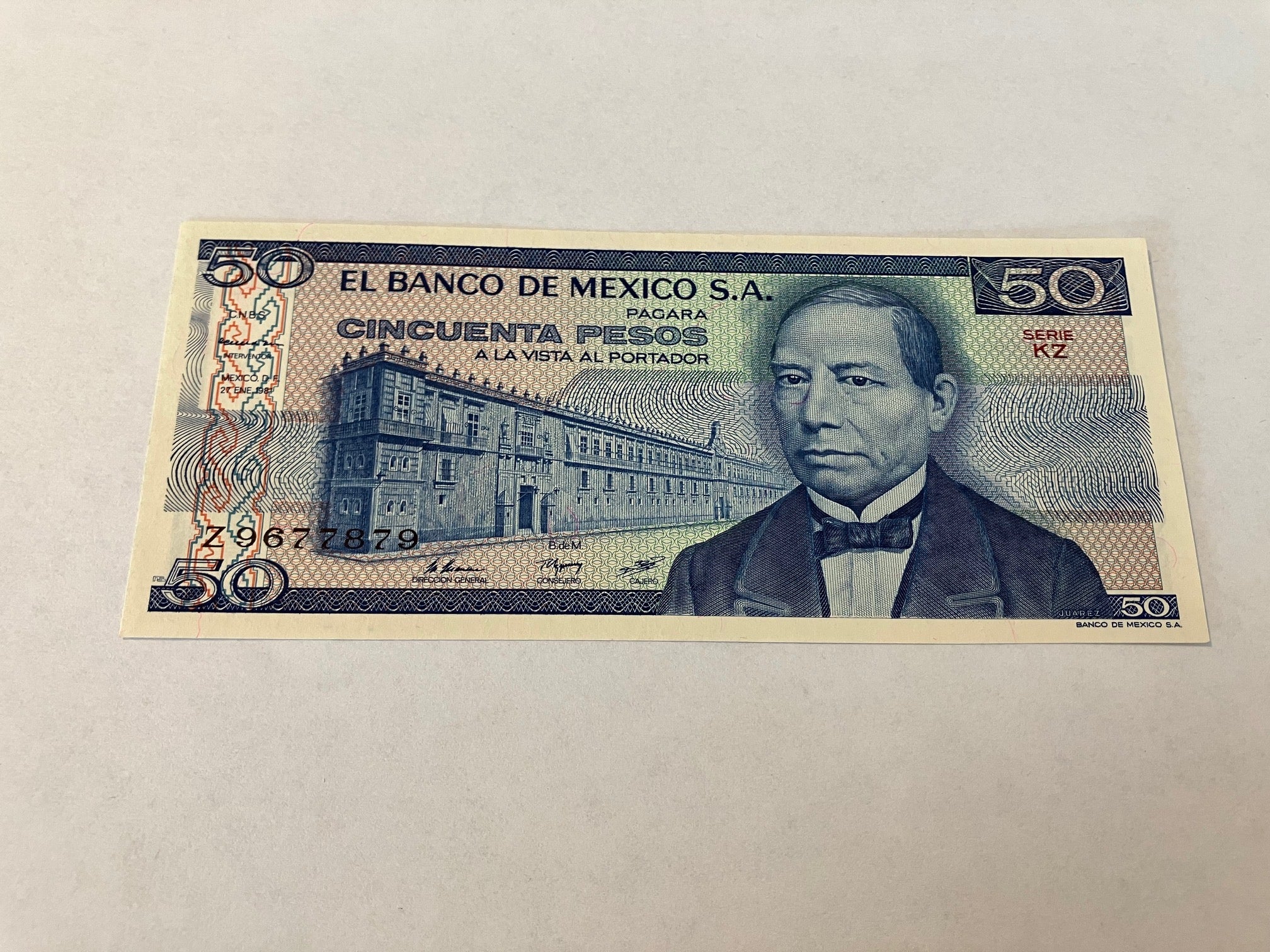 50 Pesos Mexico 1981