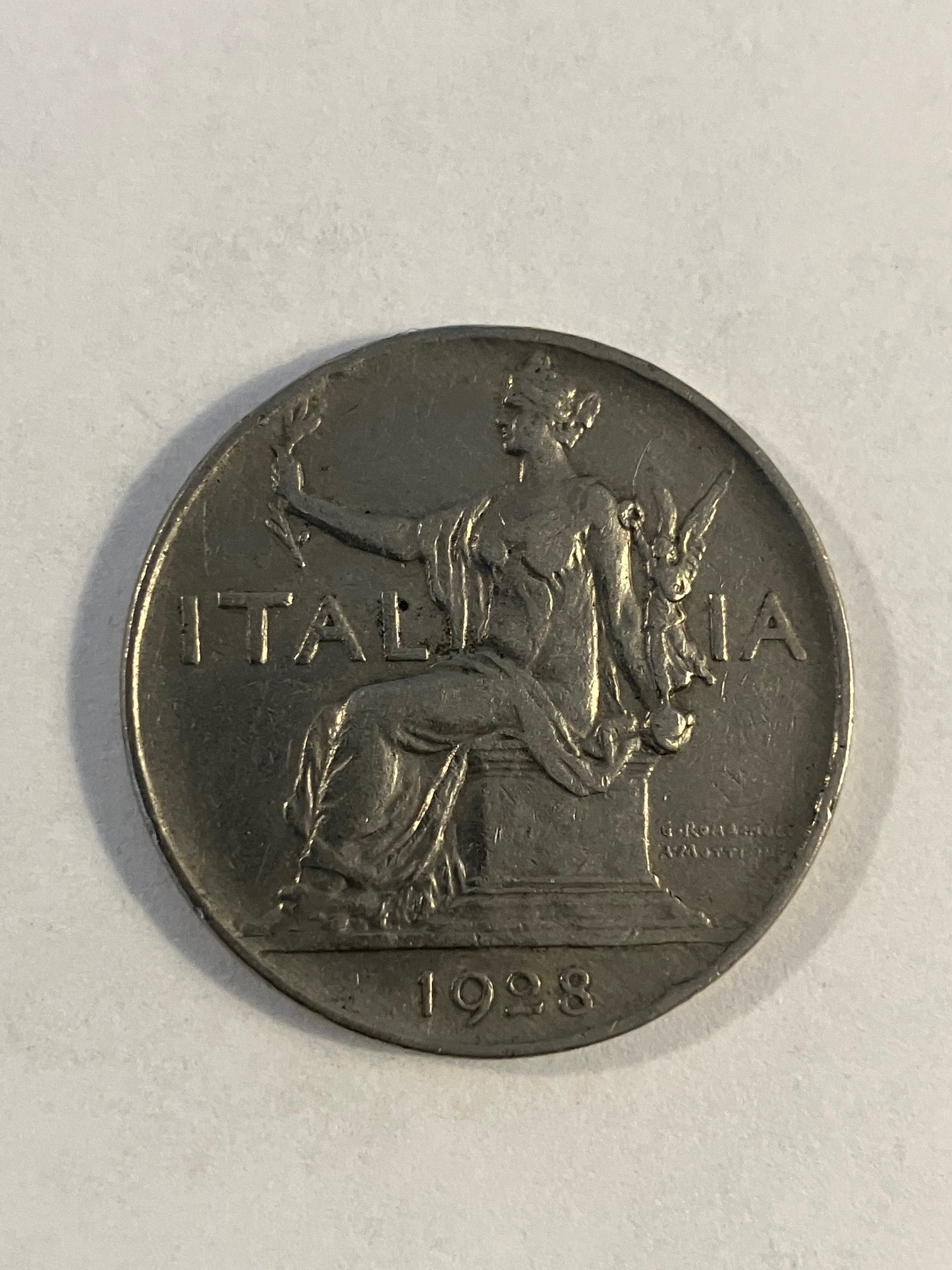 1 Lira Italy 1928