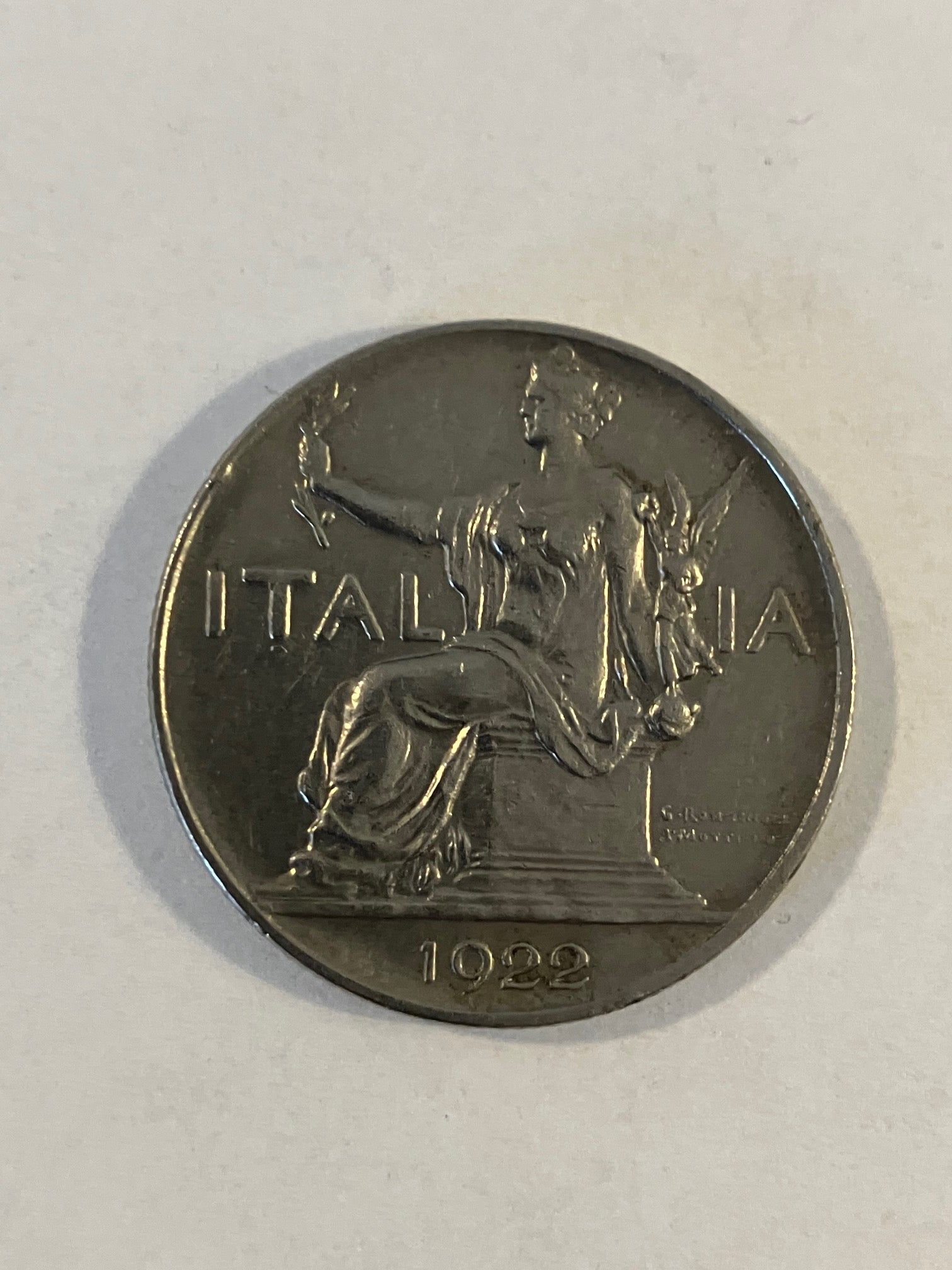 1 Lira Italy 1922