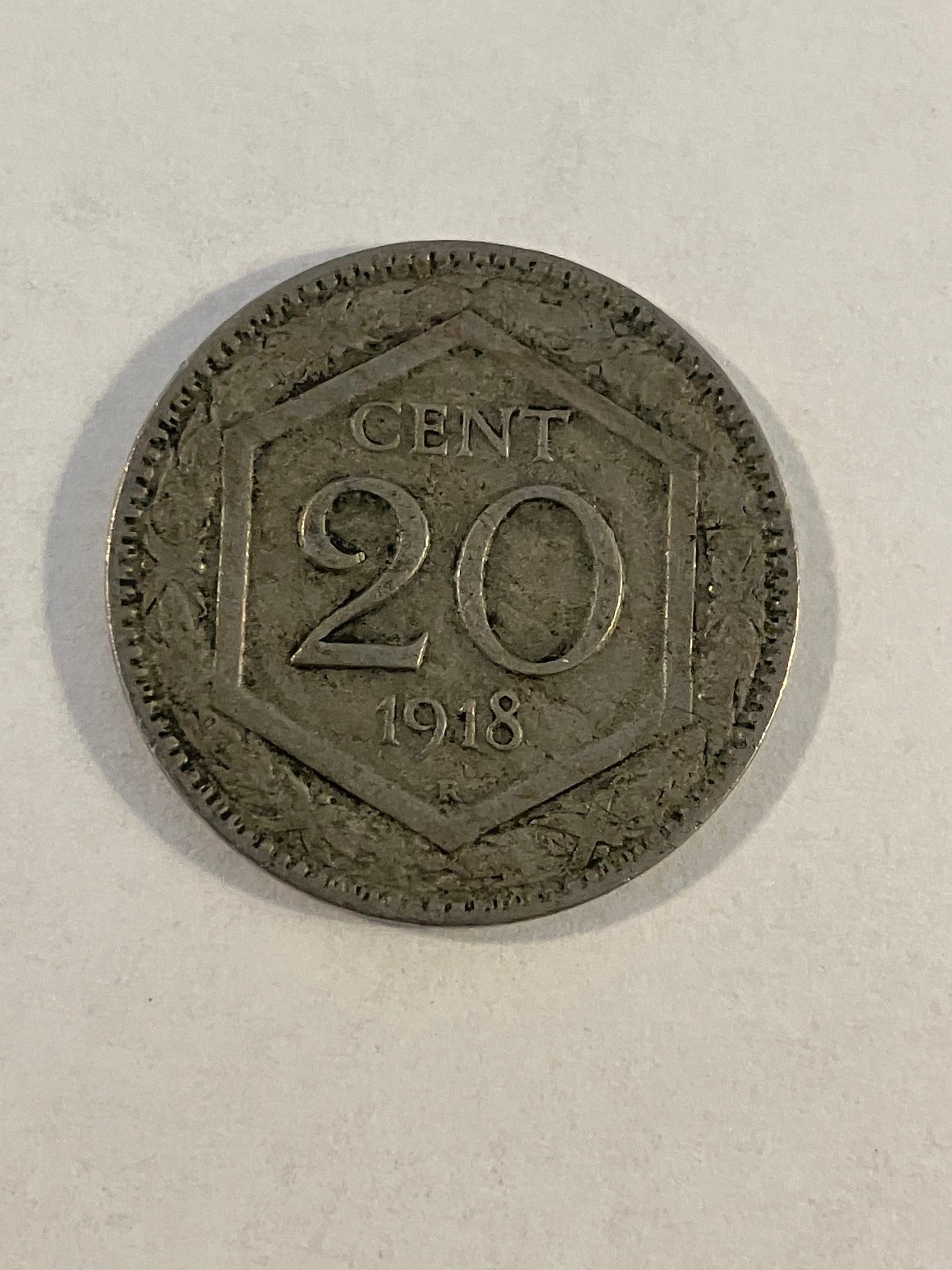 20 Cent Italy 1918