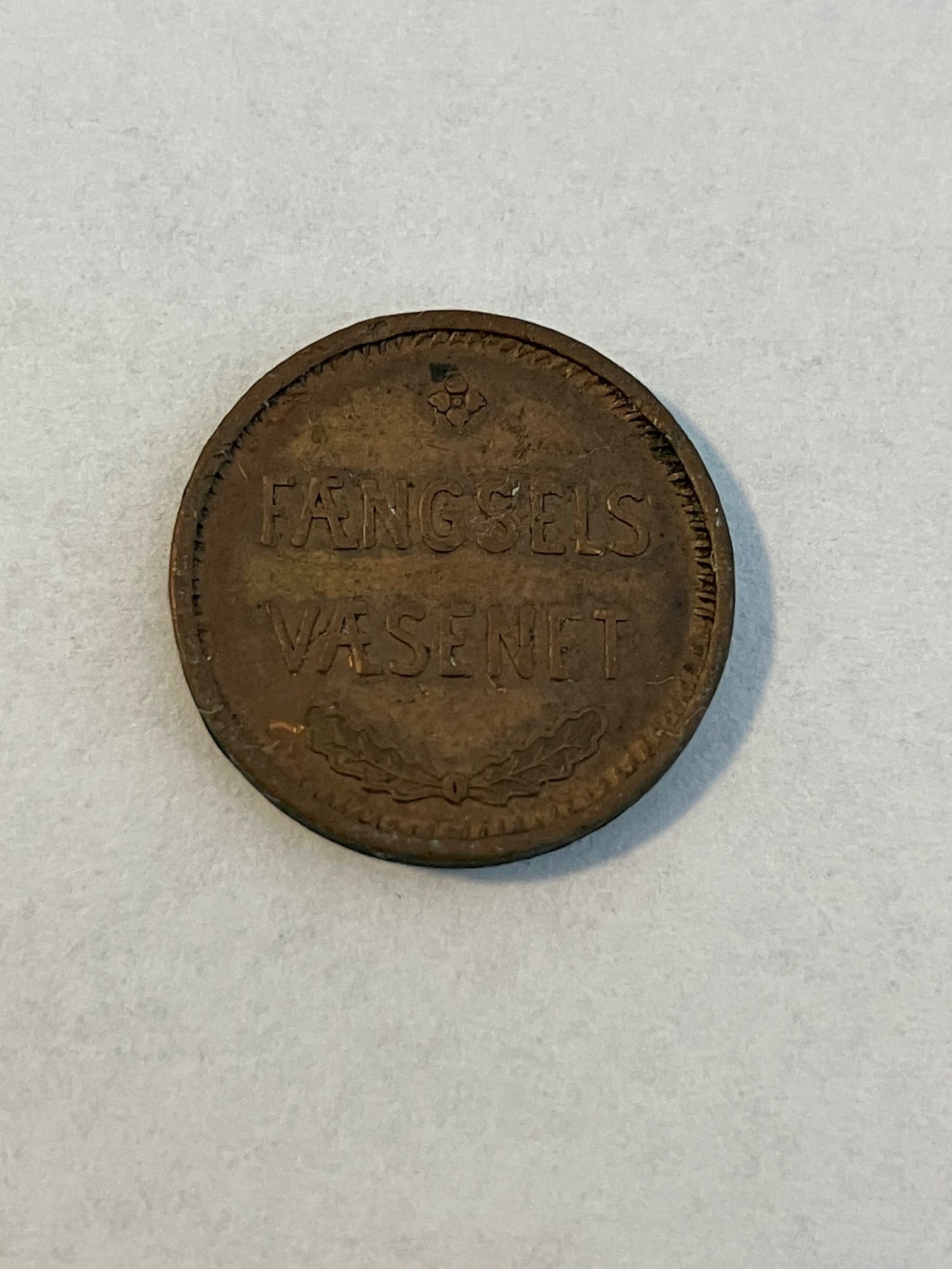 10 øre Fængselsvæsenet
