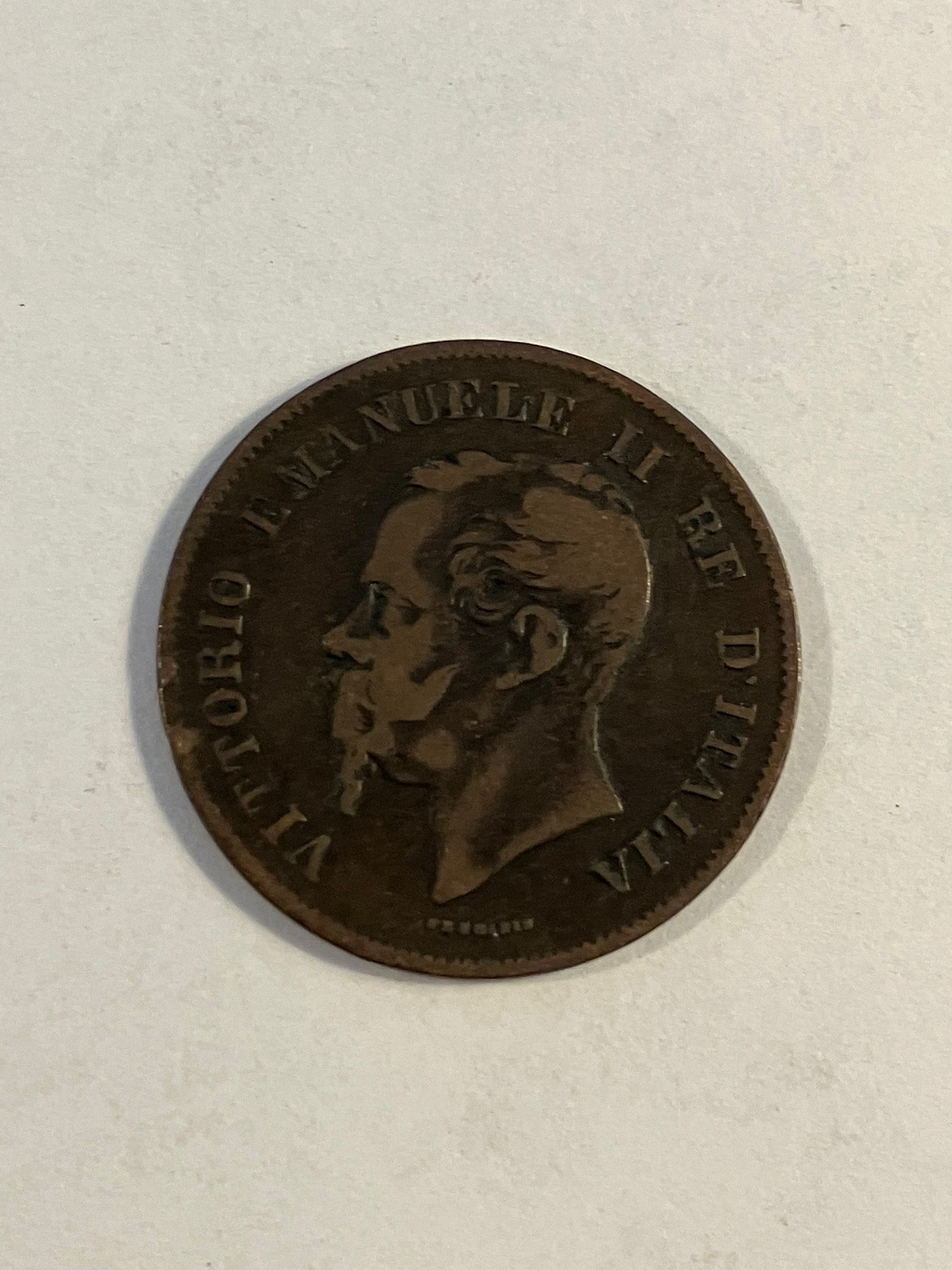 5 Centesimi Italy 1861