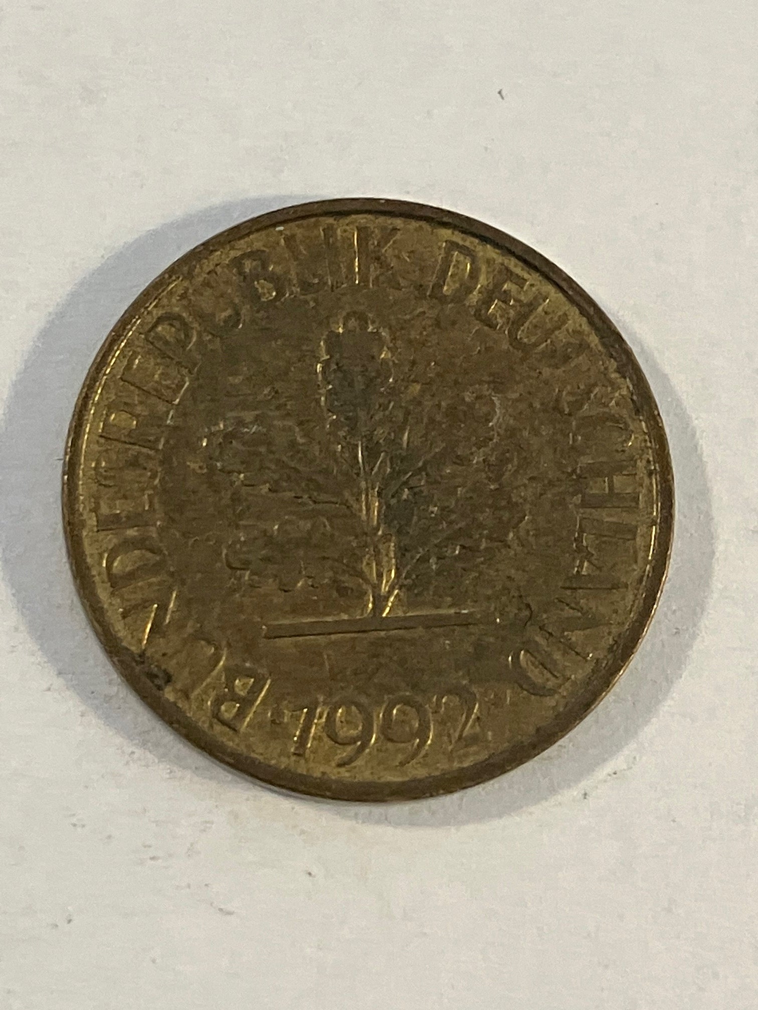 10 Pfennig Germany 1992