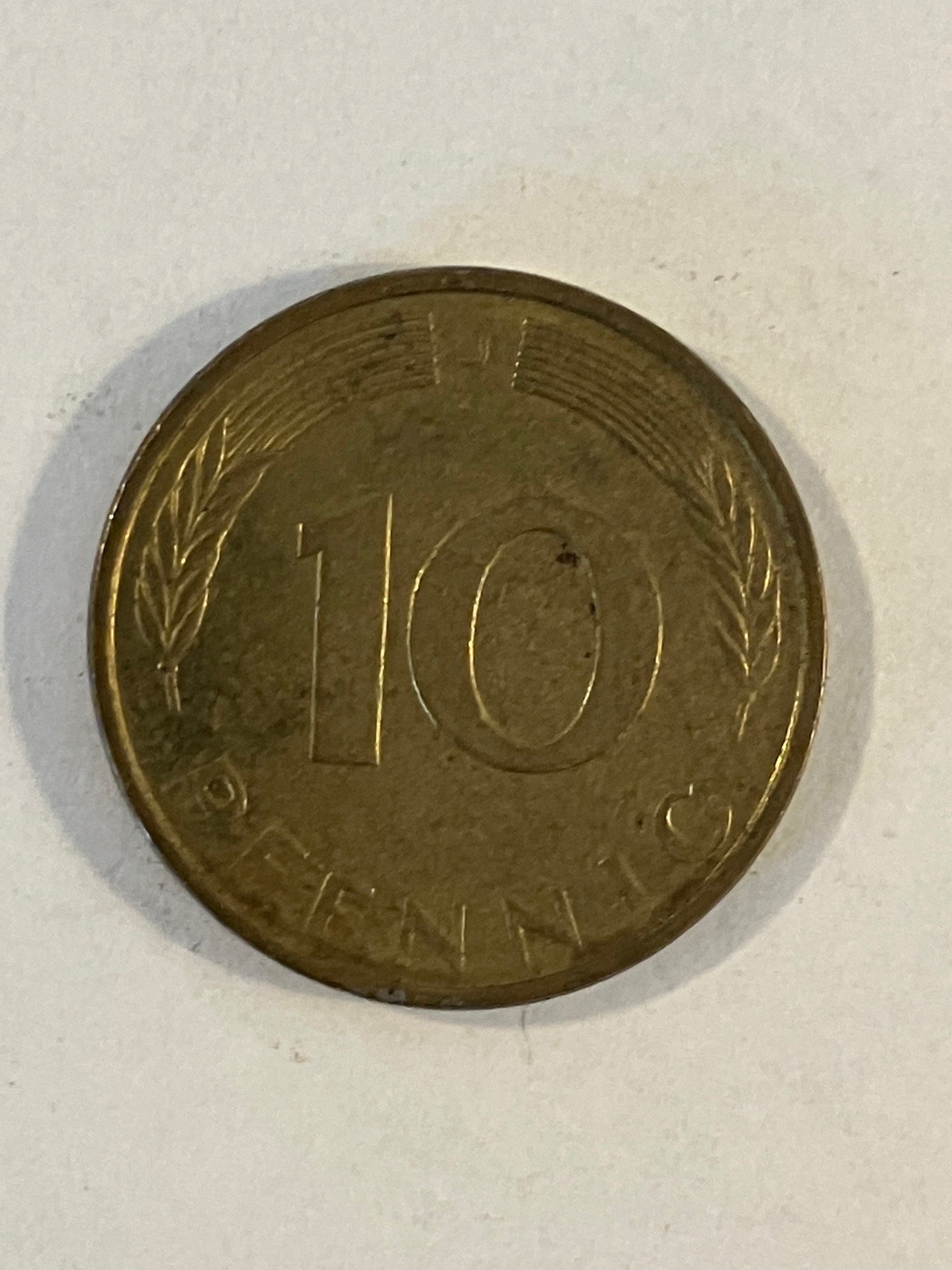 10 Pfennig Germany 1985