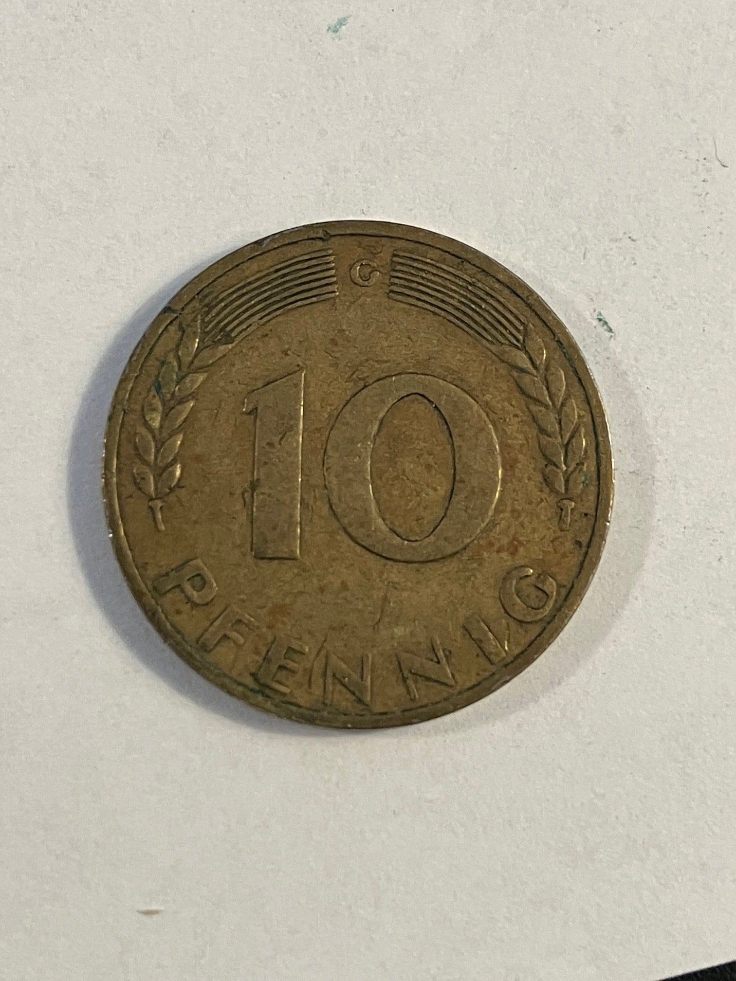 10 Pfennig Germany 1950