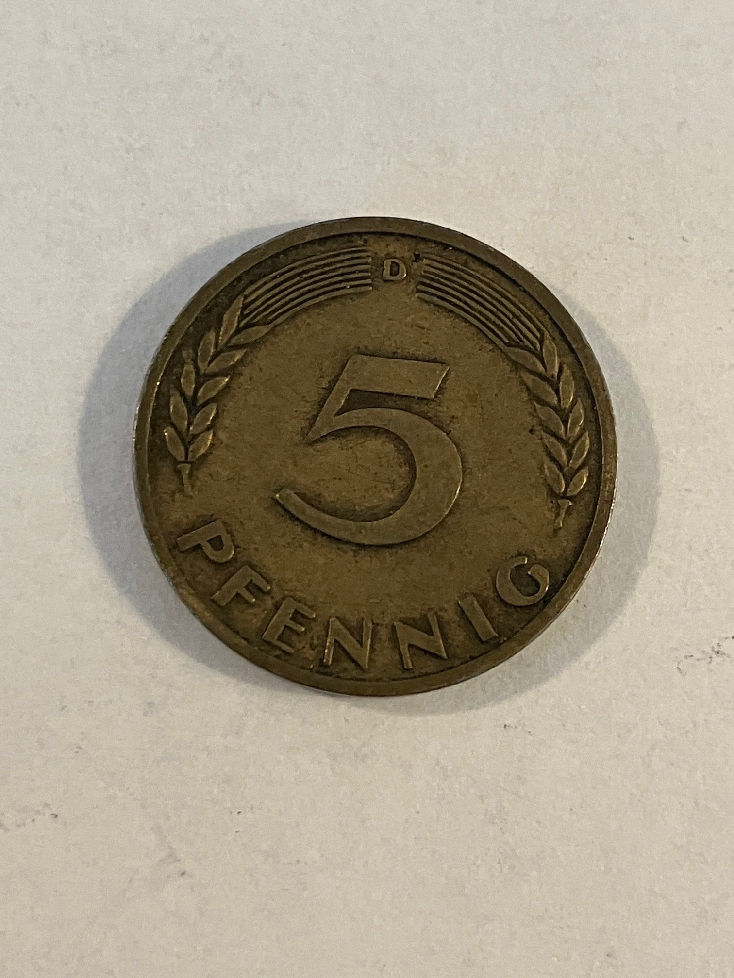 5 Pfennig Germany 1949