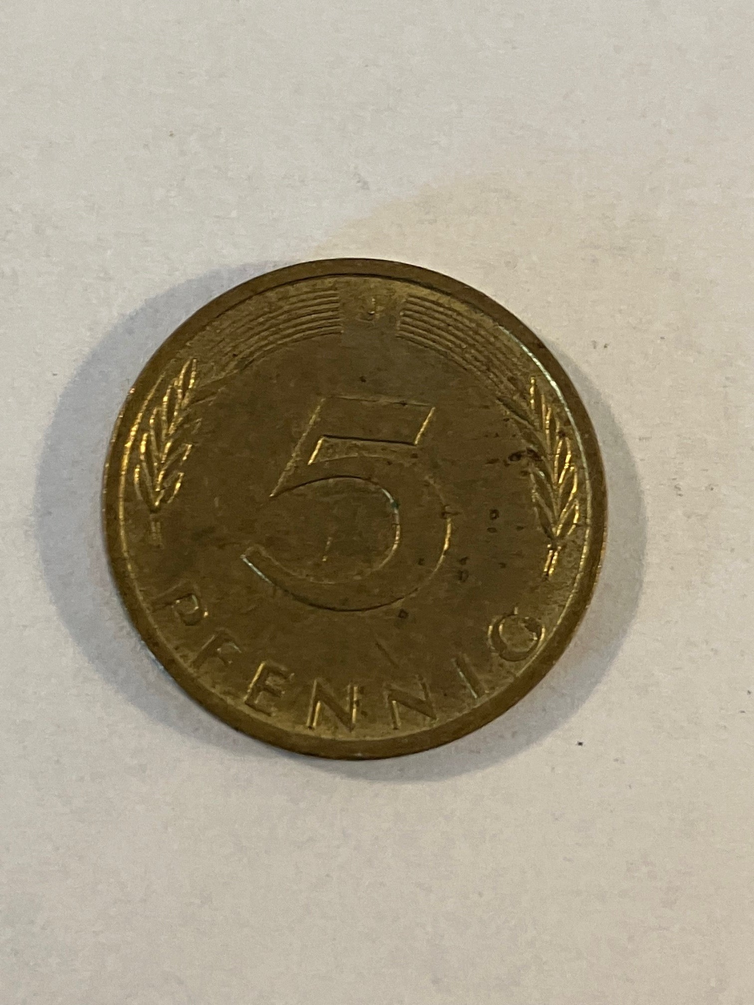 5 Pfennig Germany 1971